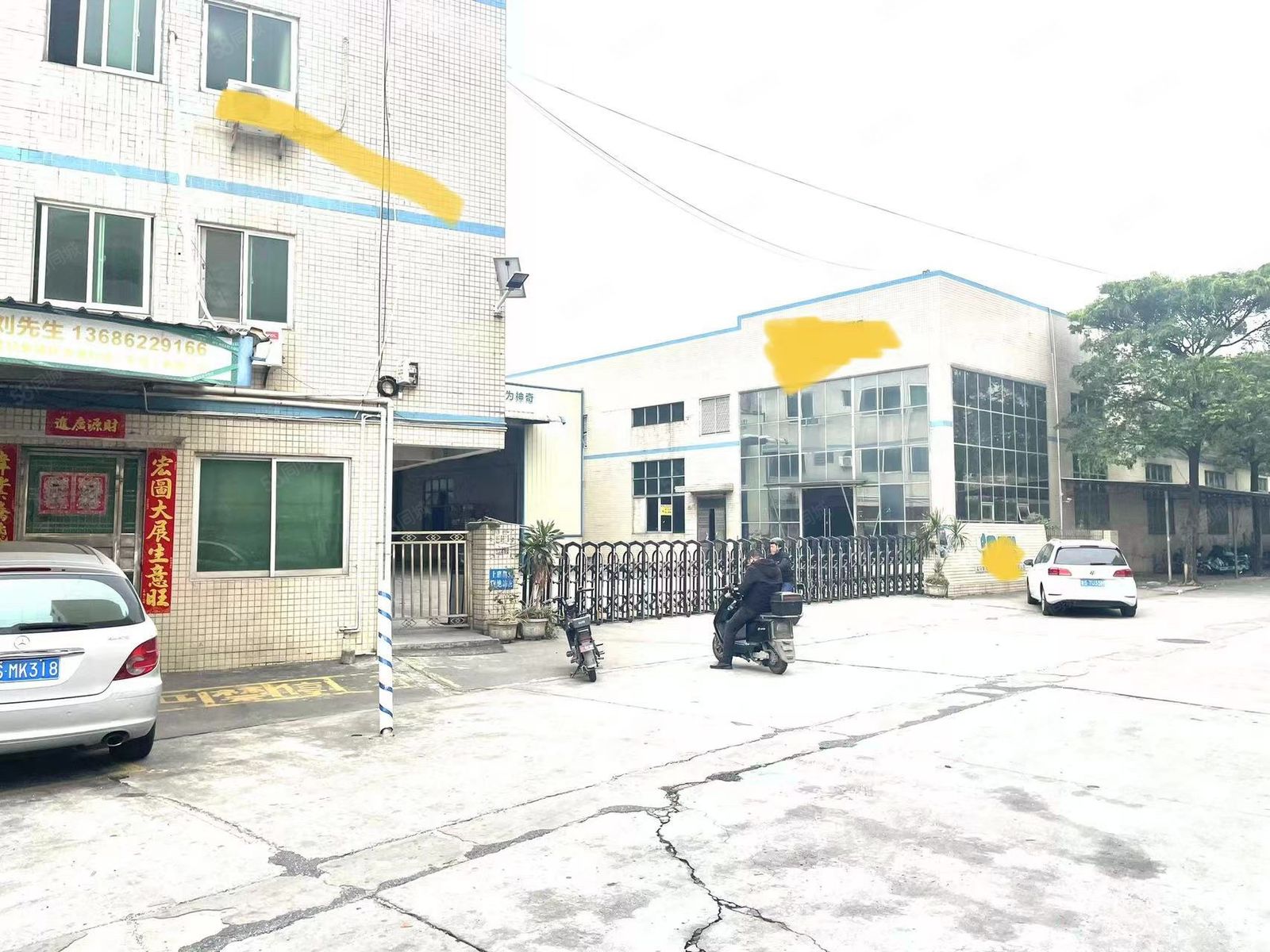 (出租) 大岭山本地房东独门独院钢构厂房水电齐全现成办公室靠近高速