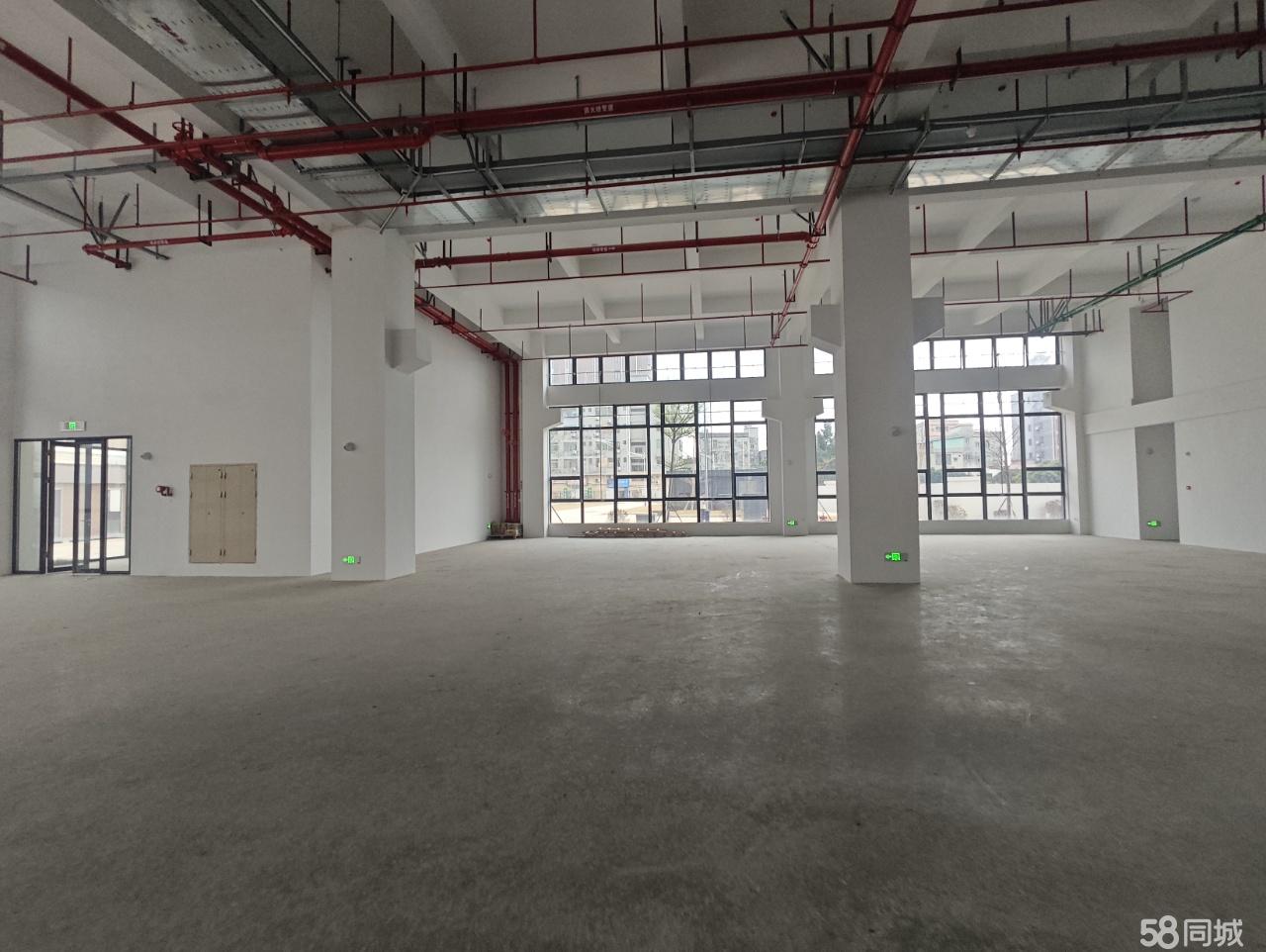 (出租) 大岭山新出精品厂房，可分租，1-3楼有牛角，好进大车