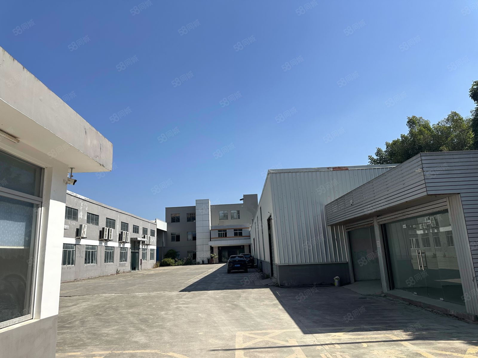 (出租) 单一层钢构独院9000平！凤岗五联原房东实际面积厂房仓库出租