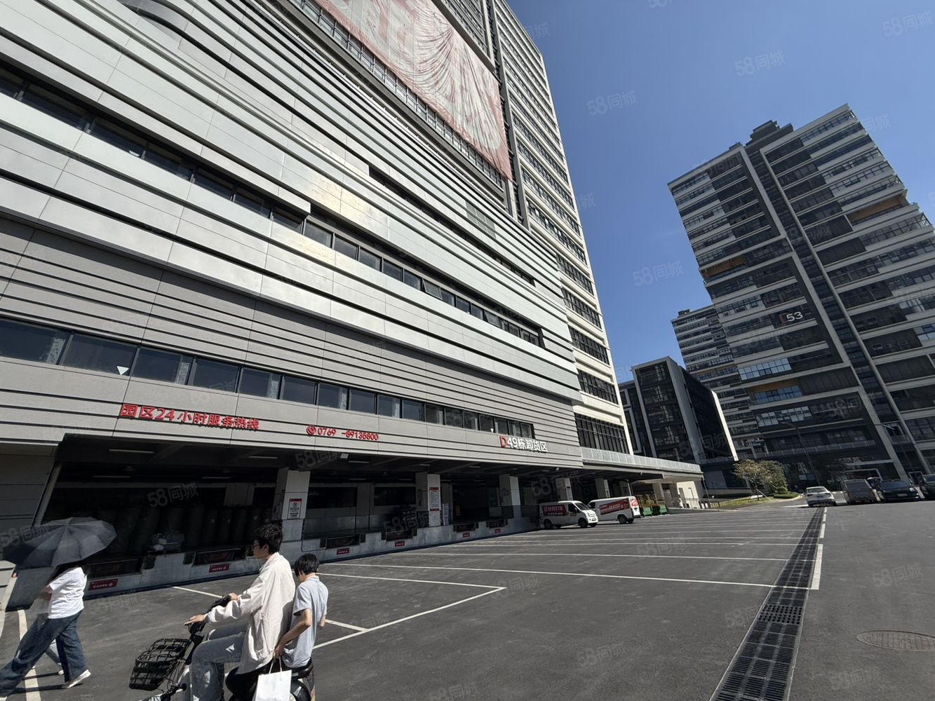 (出租) 厂房招租:凤岗京东物流仓库招租20元起有升降卸货平台大小分租