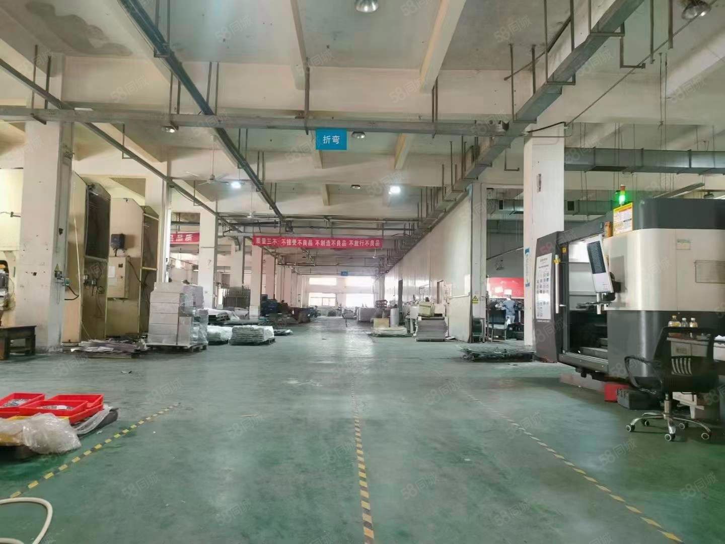 (出租) 凤岗雁田近深圳平湖一楼厂房出租3000平,适印刷五金模具注塑
