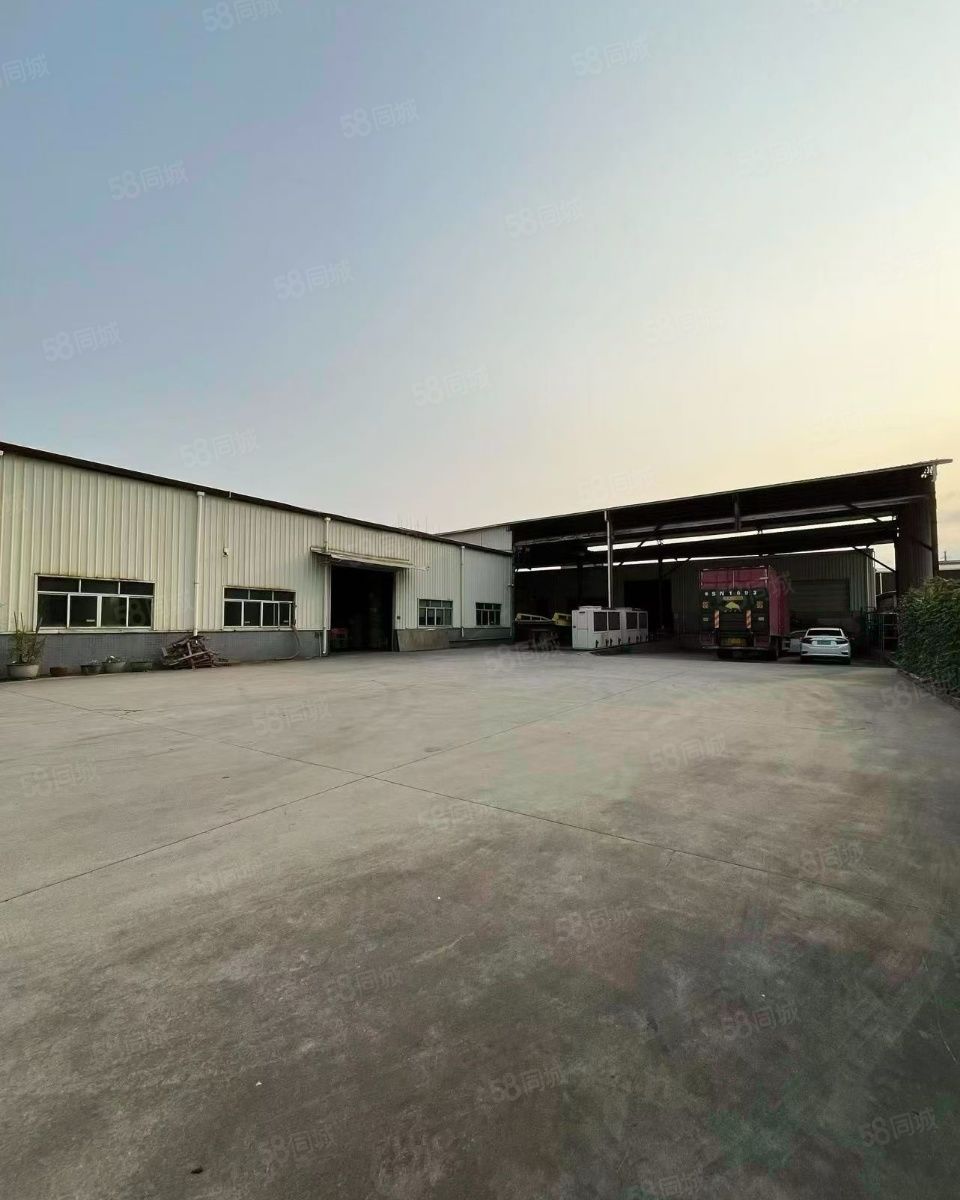(出租) 凤岗镇单一层独门独院7米高钢构厂房仓库无公摊出租，带卸货平台