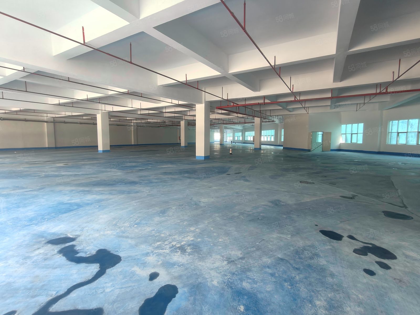 (出租) 大小面积分租二楼2200平 在雁田布心 可做包装 玩具 手袋