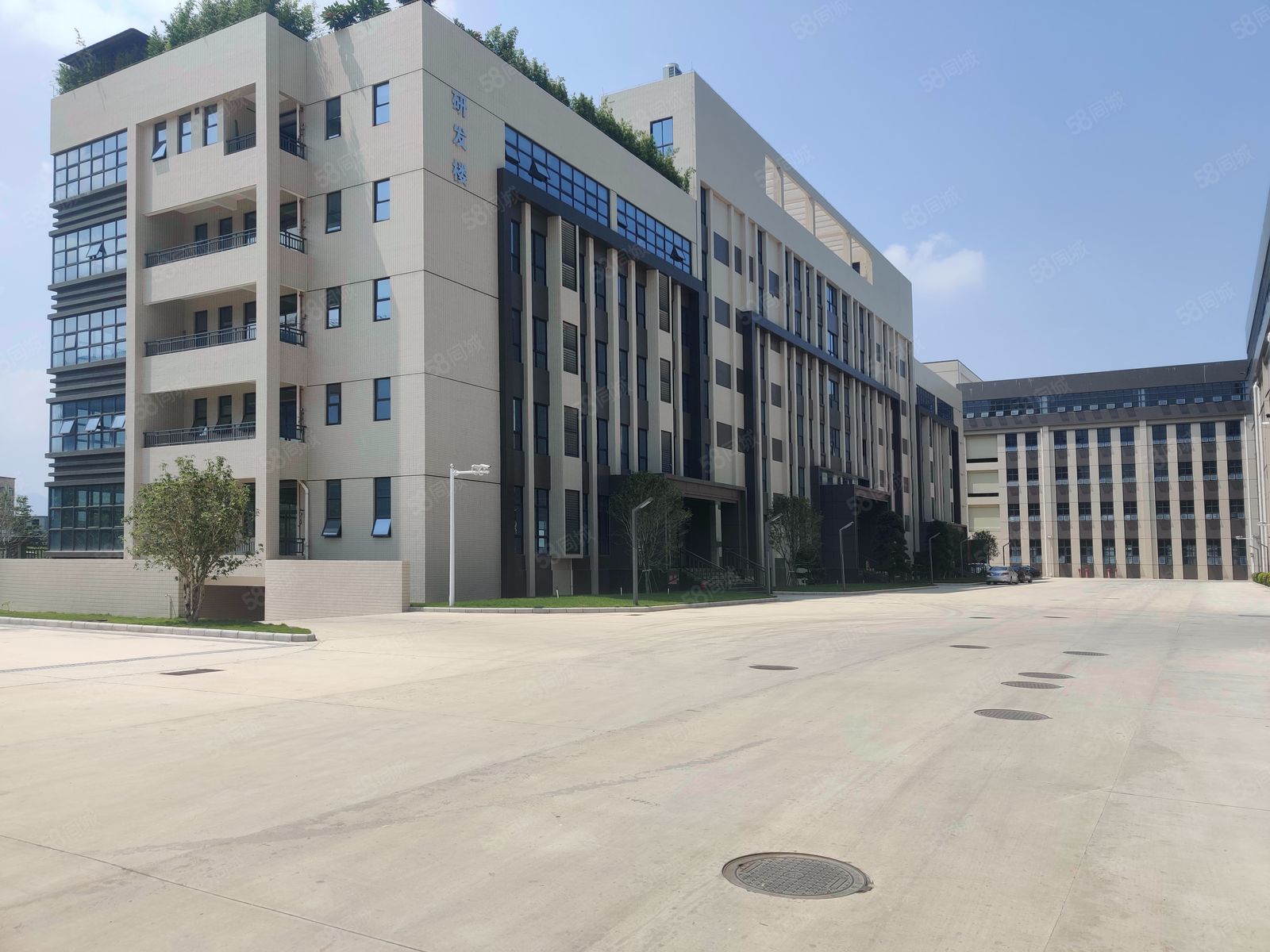 (出租) 凤岗雁田形象超好全新园区一手房东厂房。500平起租
