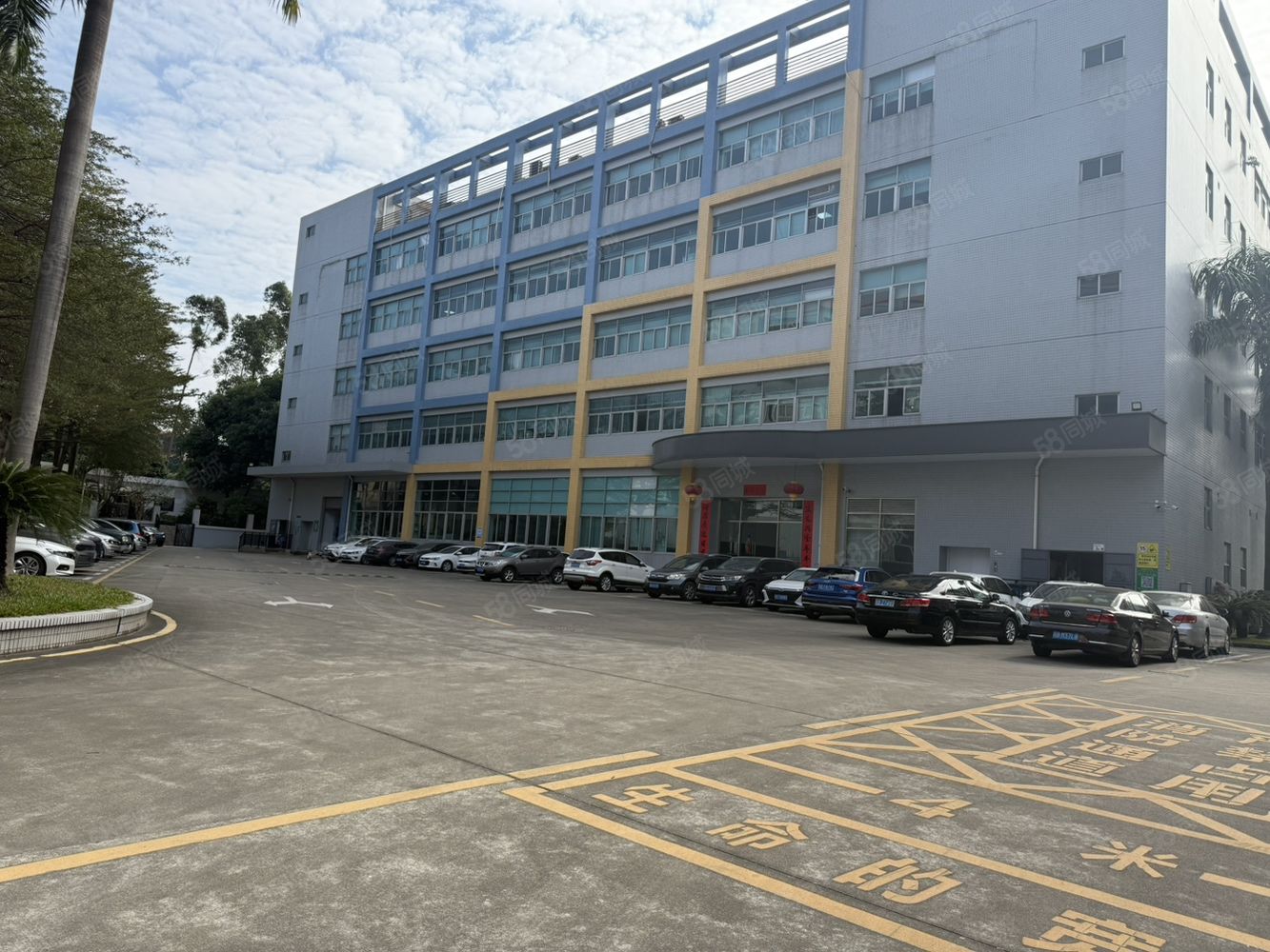 (出租) 福永豪华精装修3000平厂房 无转让费办公室仓库出租可分租