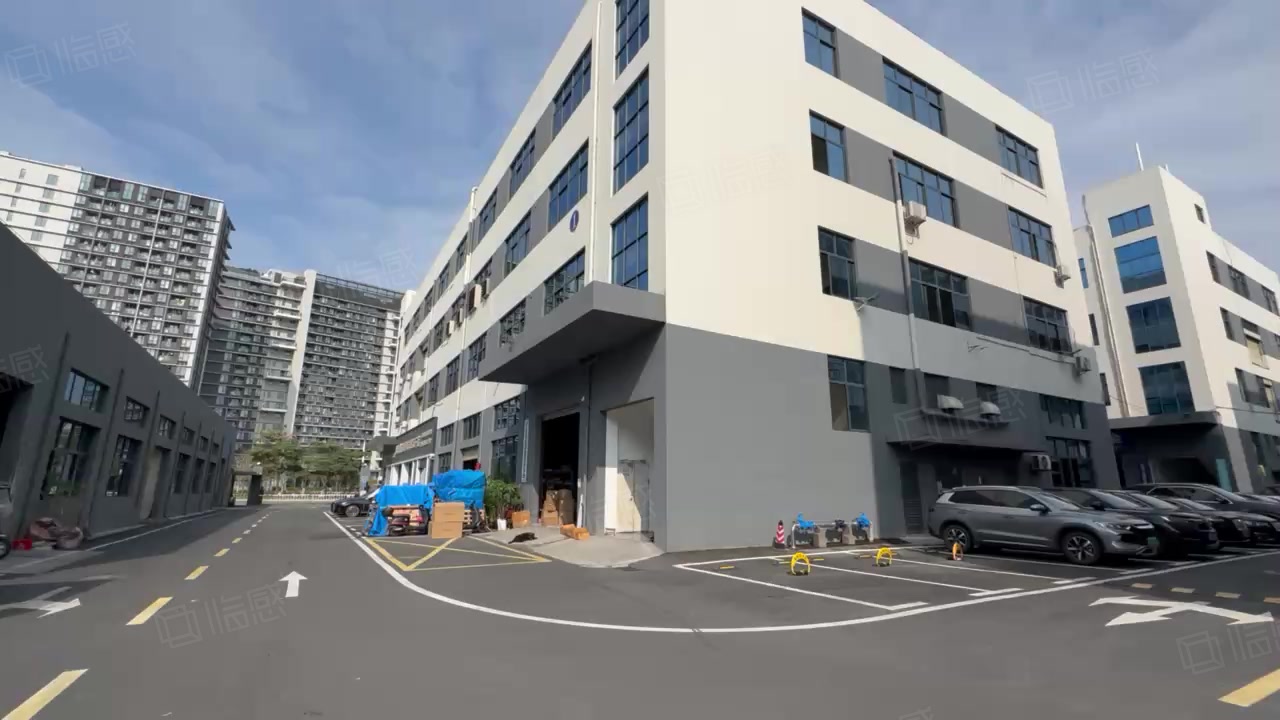 (出租) 福永桥头地铁站楼上原房东500平精装修办公室厂房仓库出租