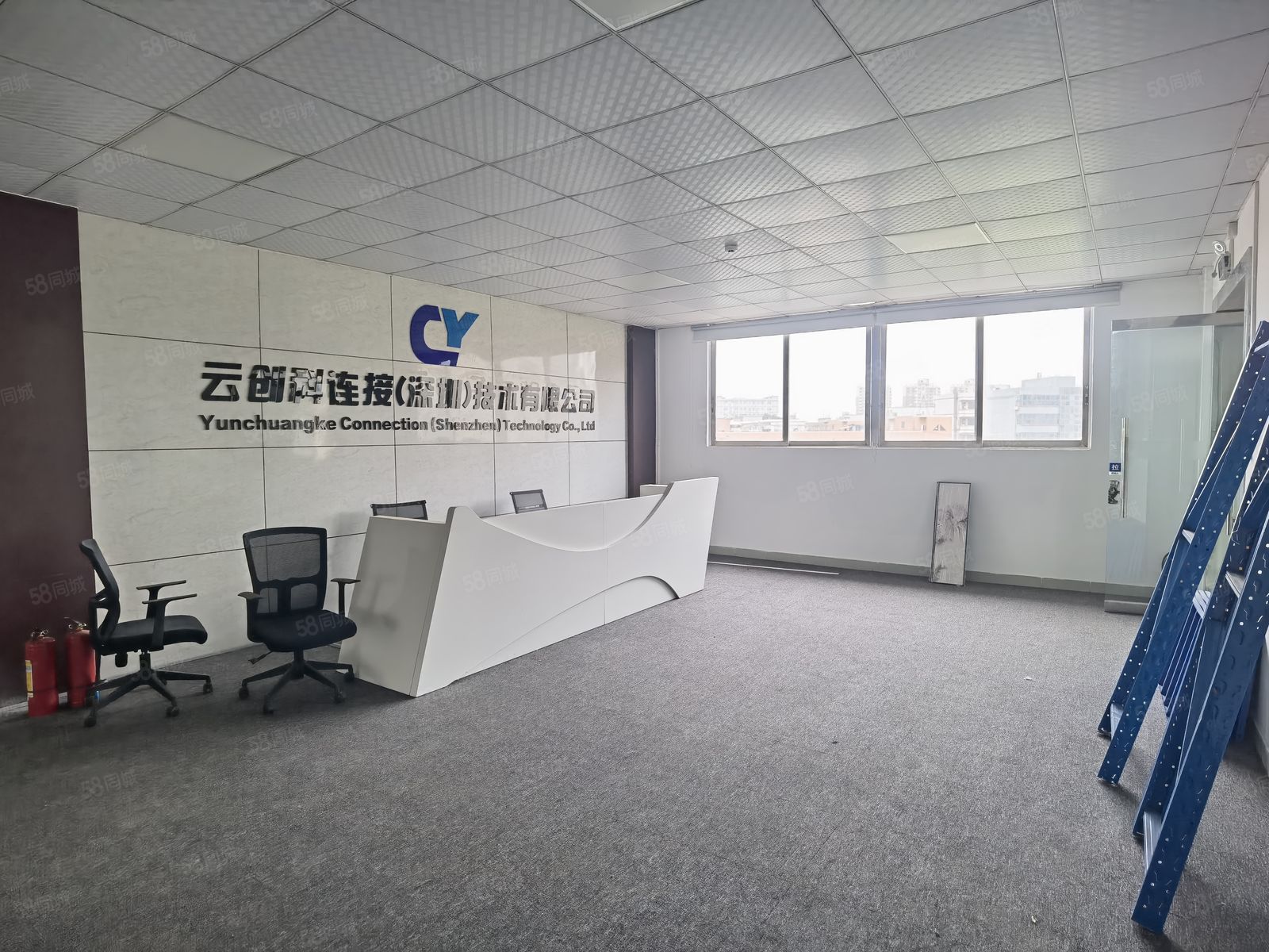 (出租) 福永桥头工业区新出楼上豪华装修600平米出租