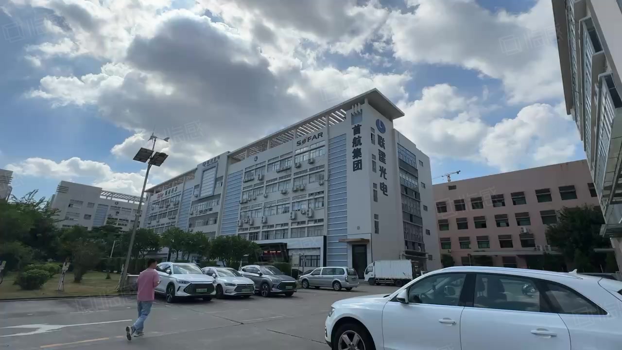 (出租) 福永地铁口大型园区2000平精装修办公研发厂房出租原房东直租