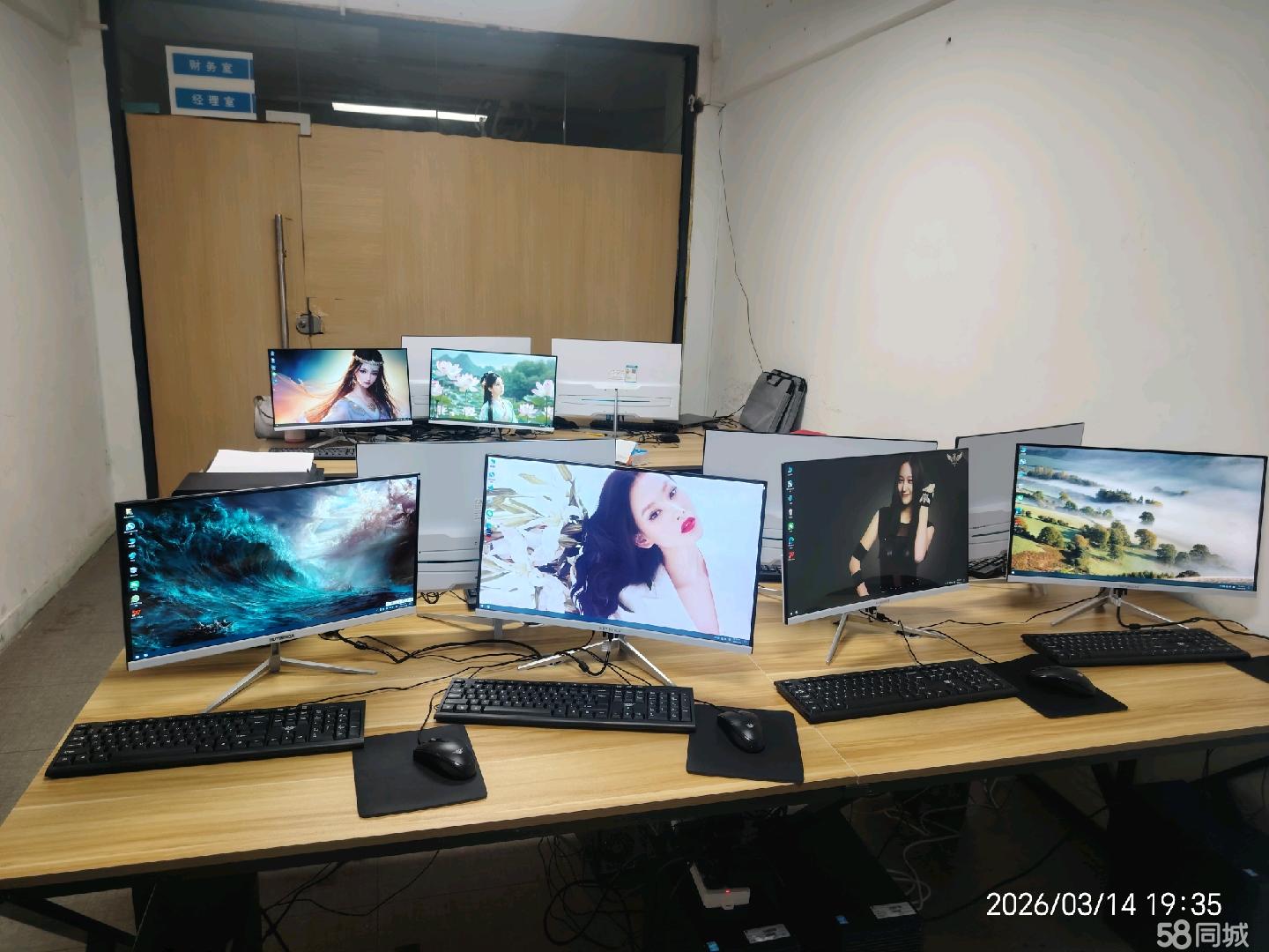 (出租) 福永大面积办公室整租｜带电脑+网络｜电商工作室首选