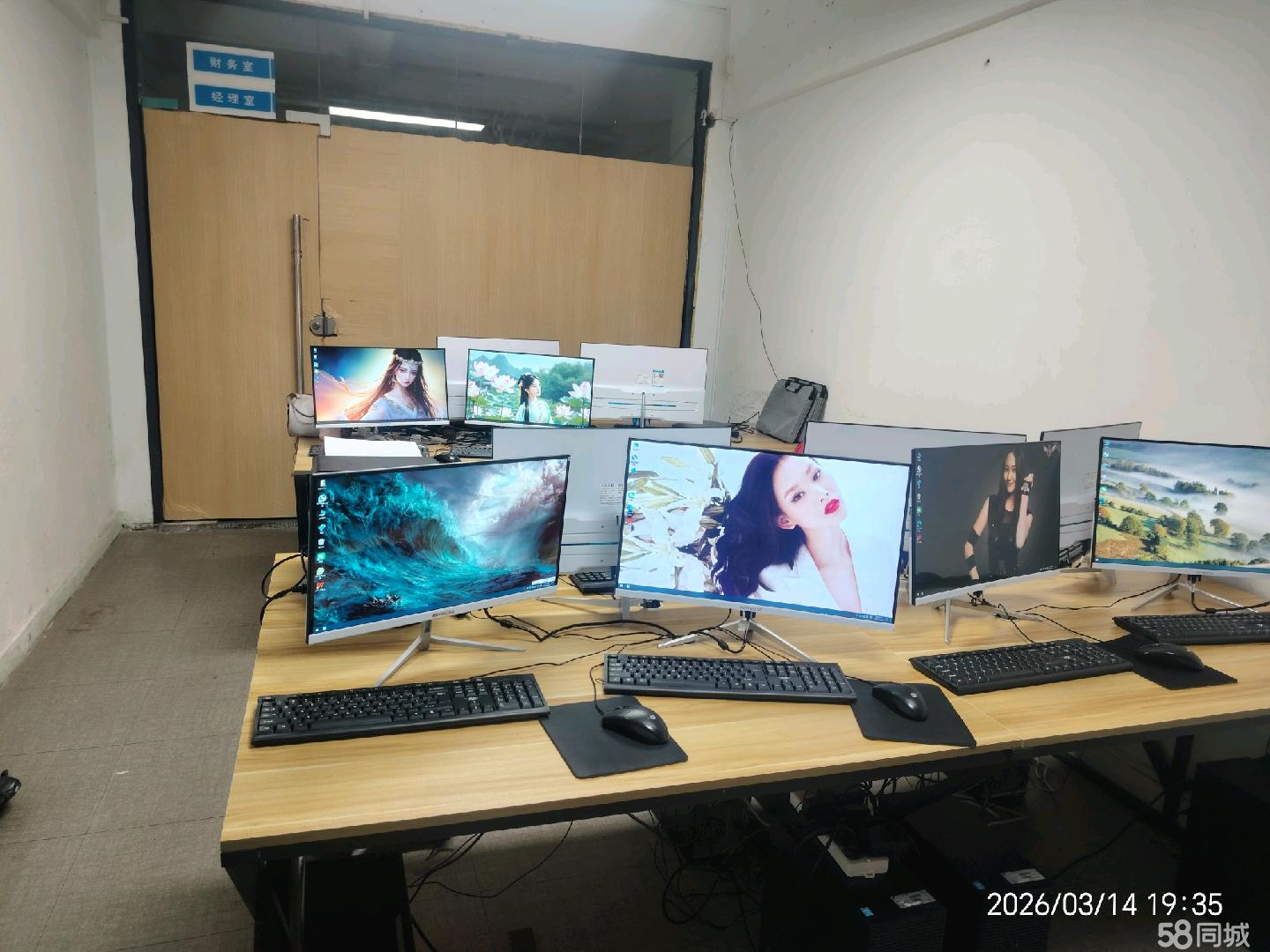 (出租) 福永大面积办公室整租｜带电脑+网络｜电商工作室首选
