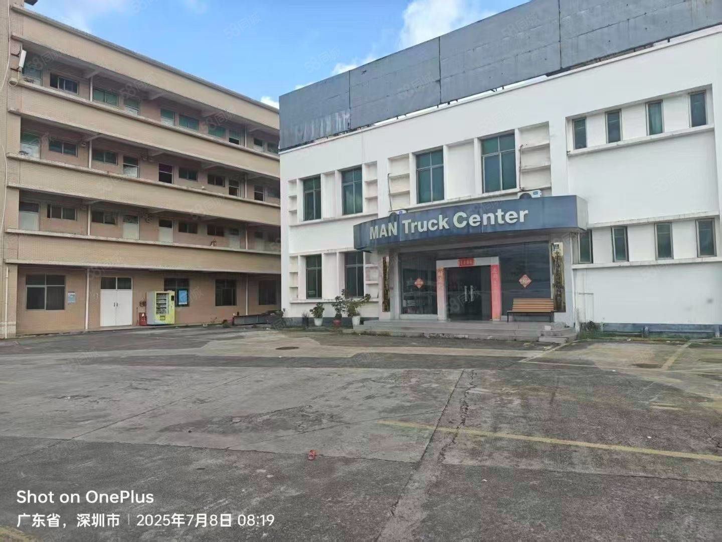 (出租) 观澜高速口3000平独院钢构25块钱空地5000平免费使用