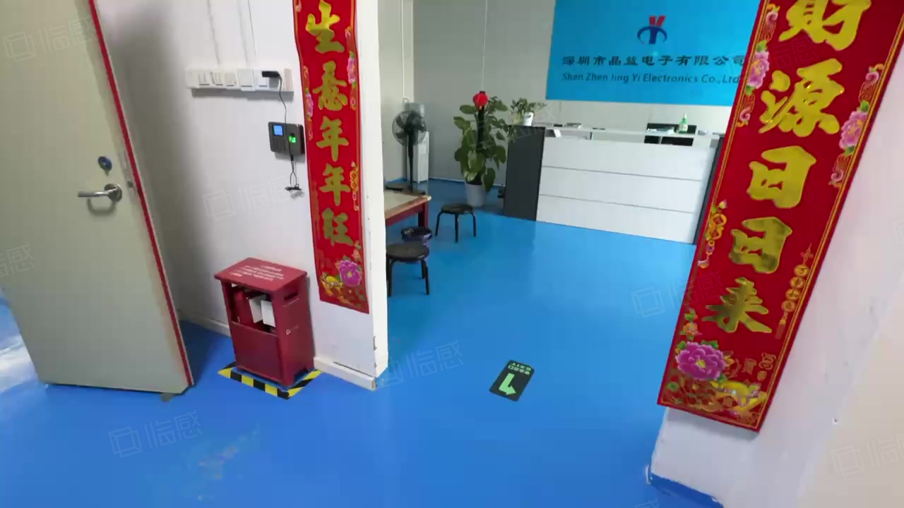 (出租) 观澜地铁口楼上1000平无尘车间红本厂房出租现成装修水电齐全