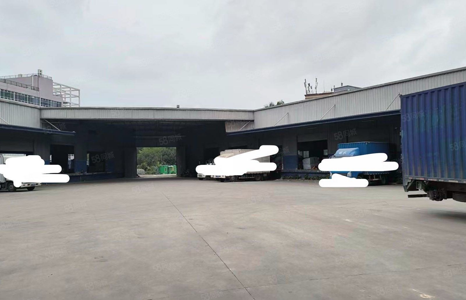(出租) 观澜高速口现成650平物流仓库23块钱可同时5部拖头