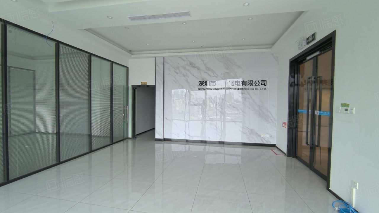 (出租) 观澜九龙山全新红本办公研发厂房320平豪华精装修水电齐全