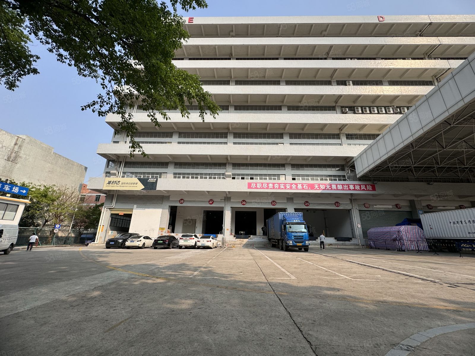 (出租) 观澜专业物流园标准厂房出租,带双面卸货平台,仓库供应链仓库