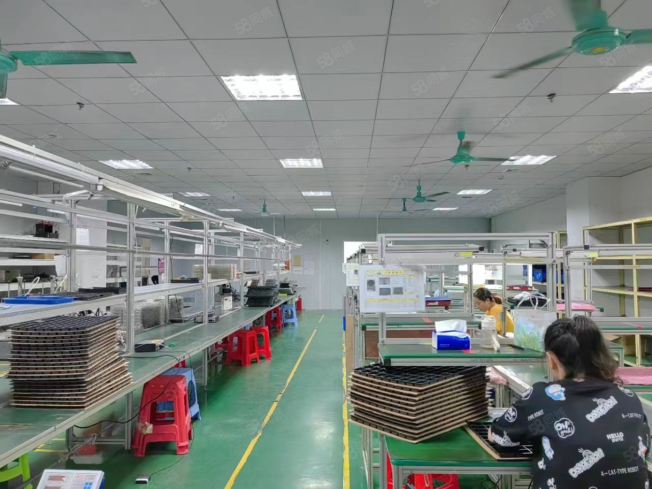 (出租) 公明上村大型园区厂房,仓库1500平医疗,新型材料,5G通迅