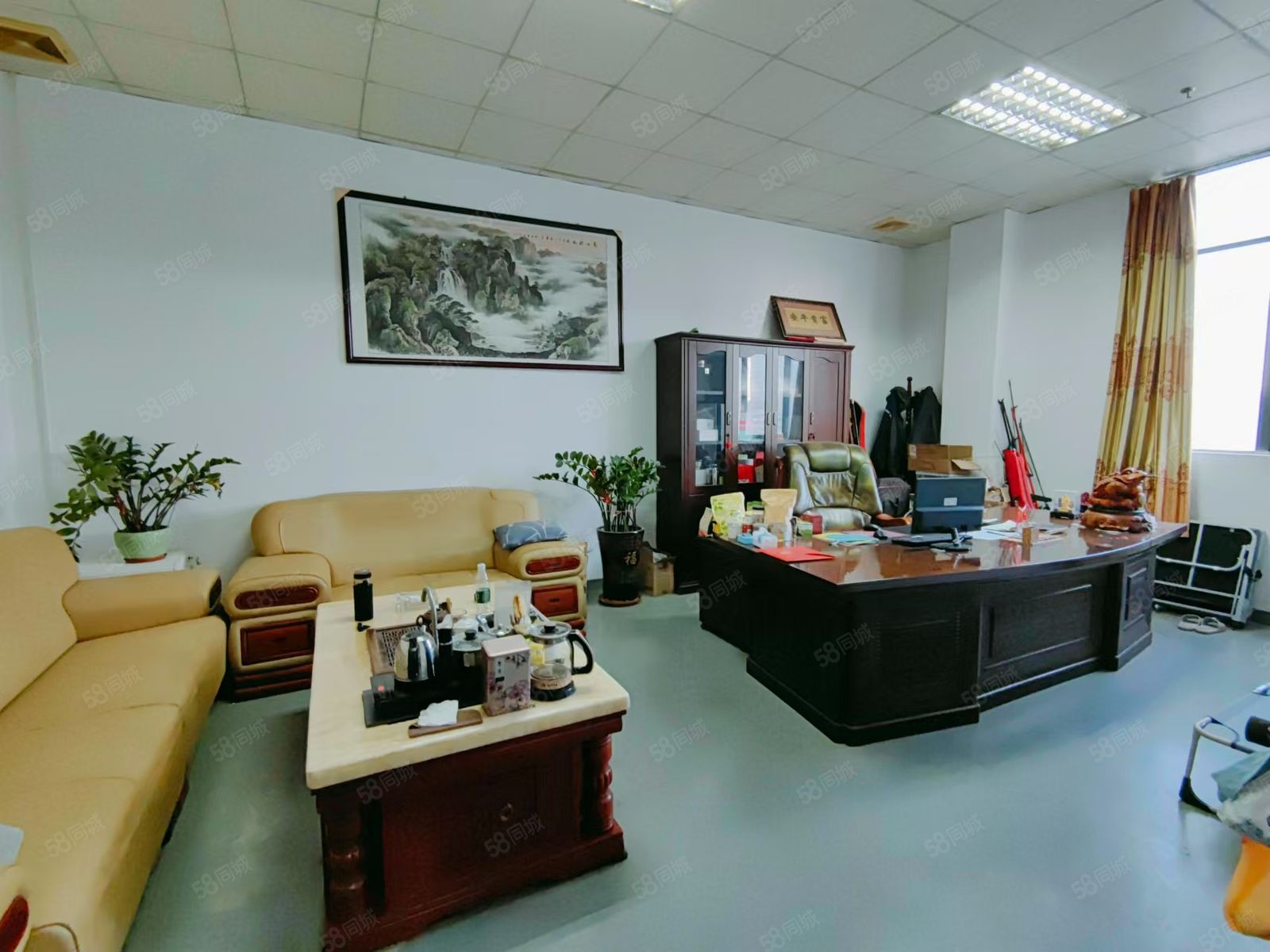(出租) 光明原房东厂房，仓库出租1000平带装修带消防喷淋，3吨货梯