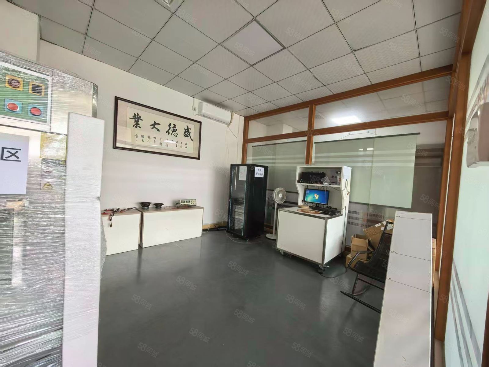 (出租) 光明公明独院2楼厂房出租1350平带装修，空地大，停车位充足