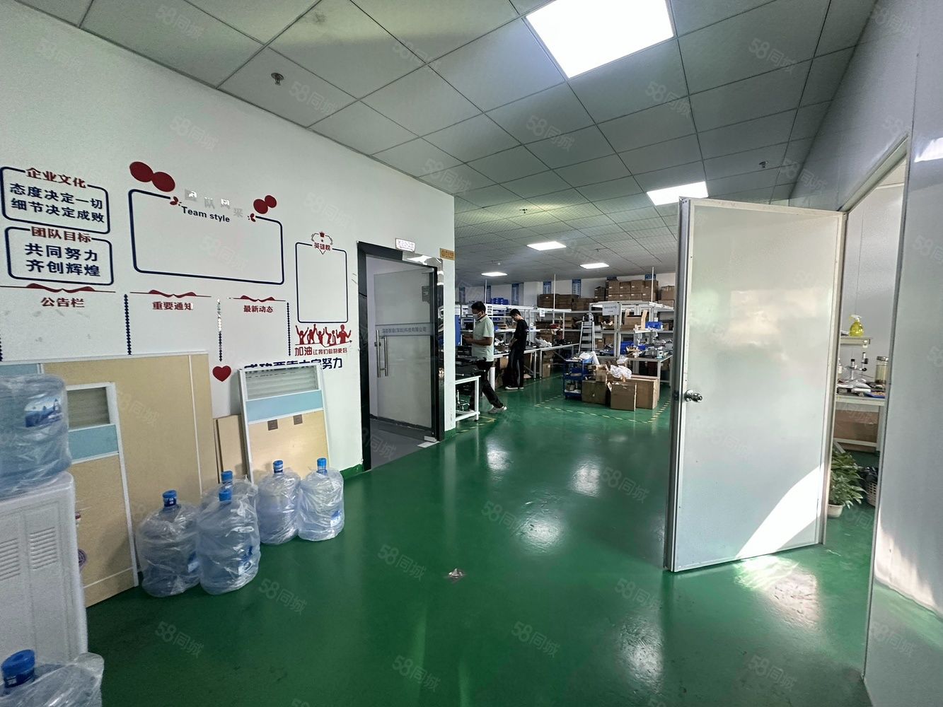 (出租) 小面积精装厂房出租!光明公明楼上450平厂房,可办公生产研发