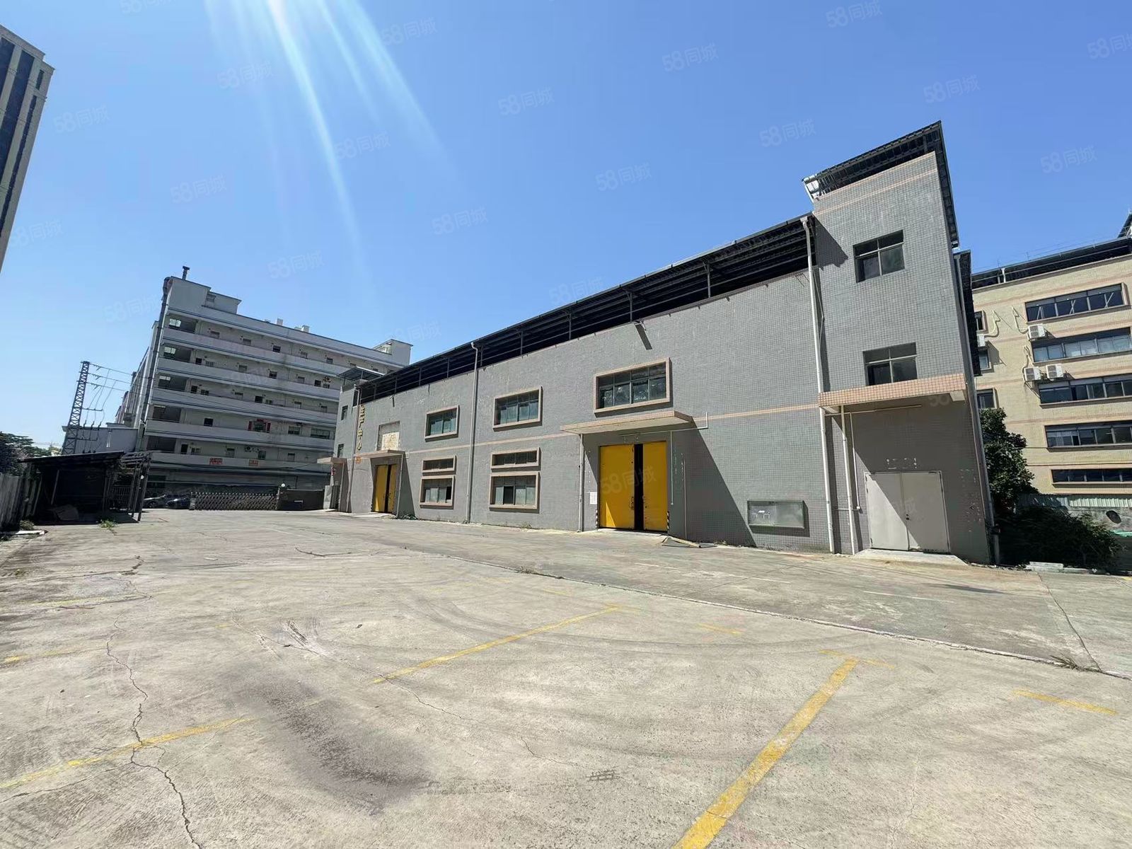 (出租) 仲恺7块精装修独院厂房出租，临街主干道旁水电齐全，仓库出租