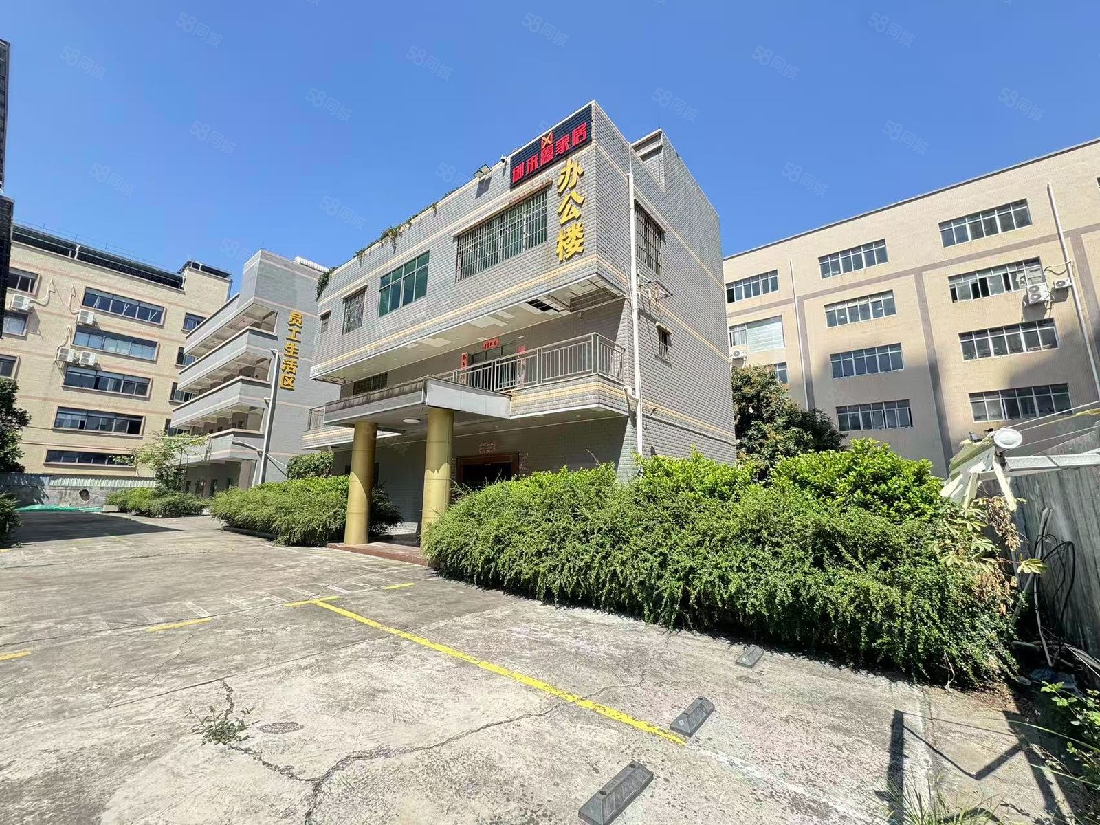 (出租) 仲恺7块精装修独院厂房出租，临街主干道旁水电齐全，仓库出租