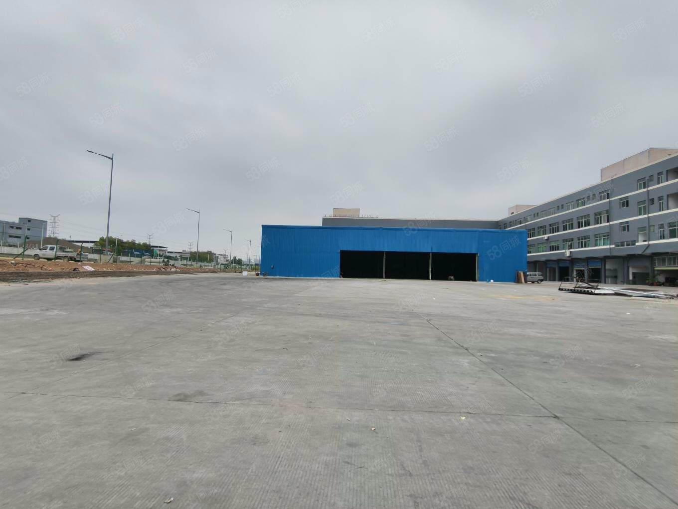 (出租) 塘厦原房东厂房出租！田心钢构独院2000平超大空地条件好谈
