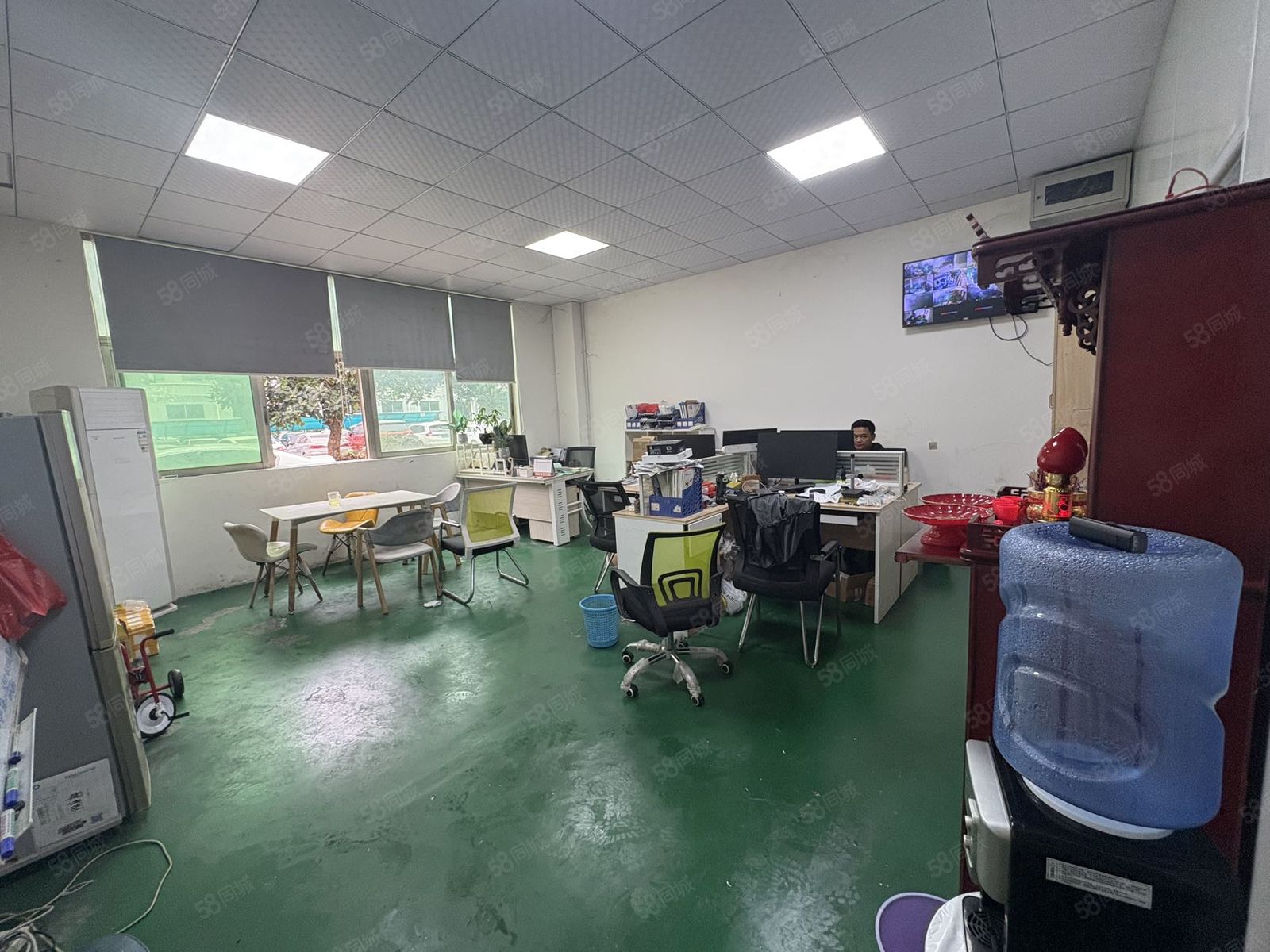 (出租) 塘厦独院一楼780平，高度6米，带消防喷淋装修 可进拖头大车
