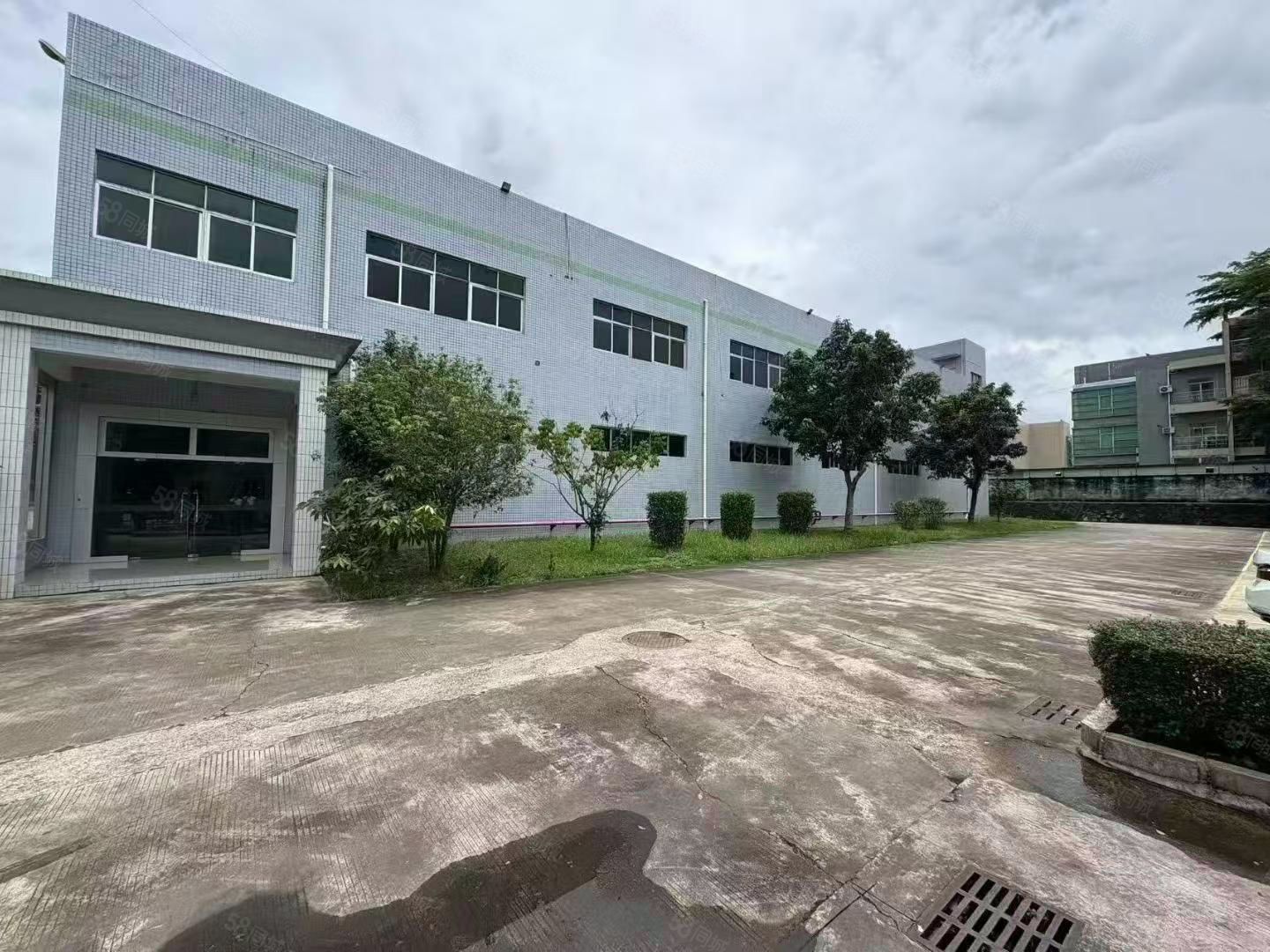 (出租) 塘厦独栋2层厂房一楼二楼各1000平，价格8元出租 形象好