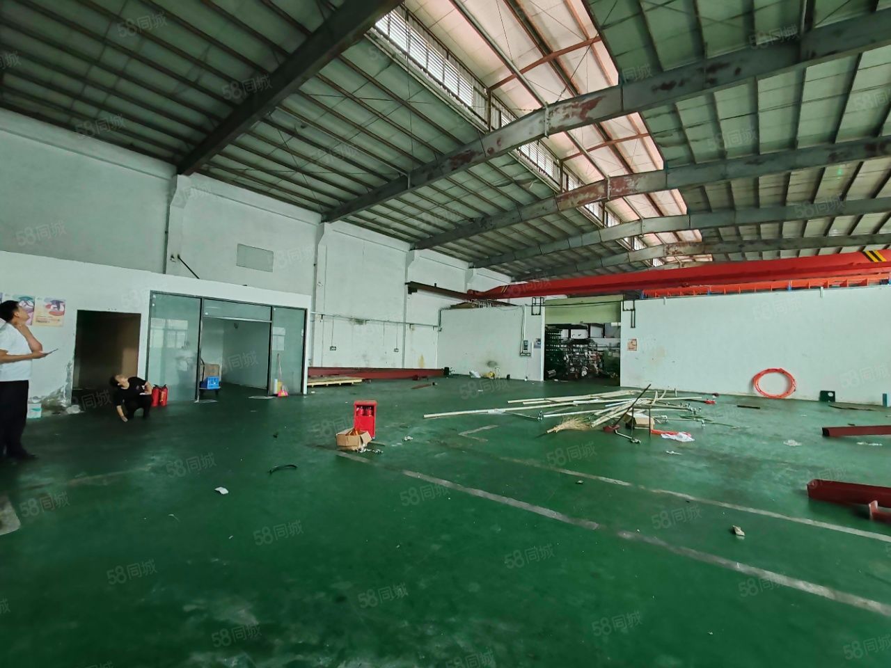 (出租) 独门砖墙到顶厂房出租，1部行吊，格局方正实用，重工业