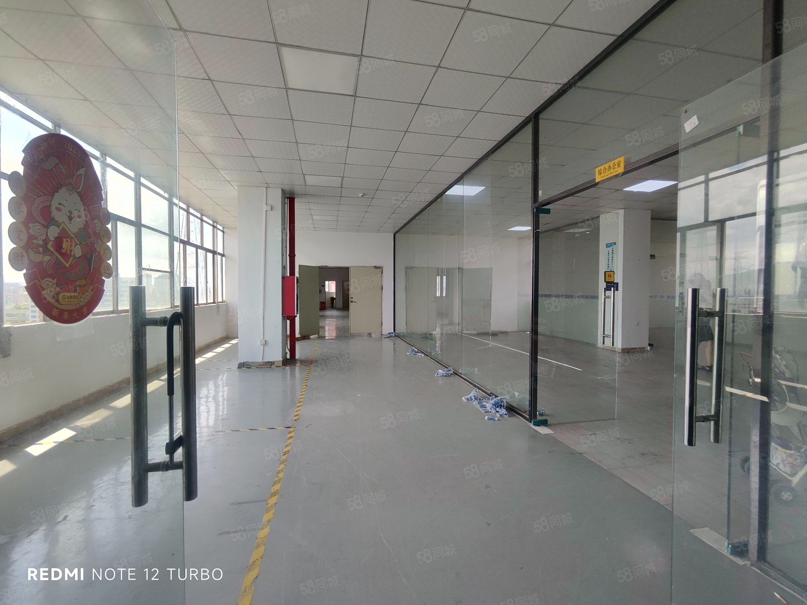 (出租) 塘厦临深新空二楼890平，实际面积厂房出租，精装修可办环评