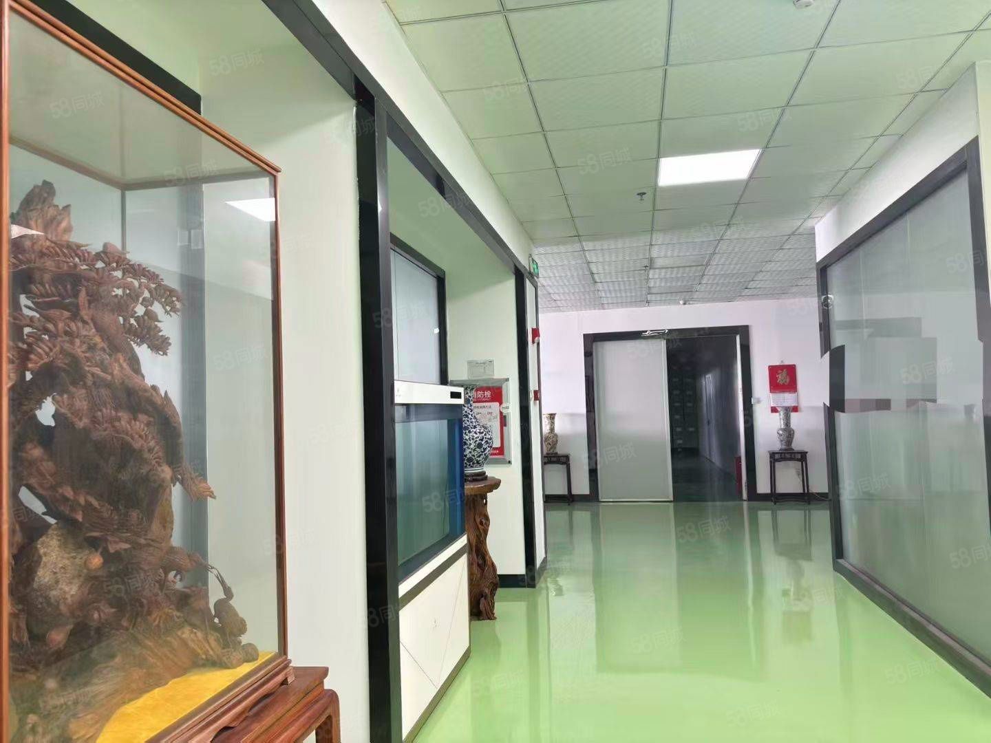 (出租) 塘厦大坪无尘车间二楼厂房3000平方带前台玻璃办公室装修
