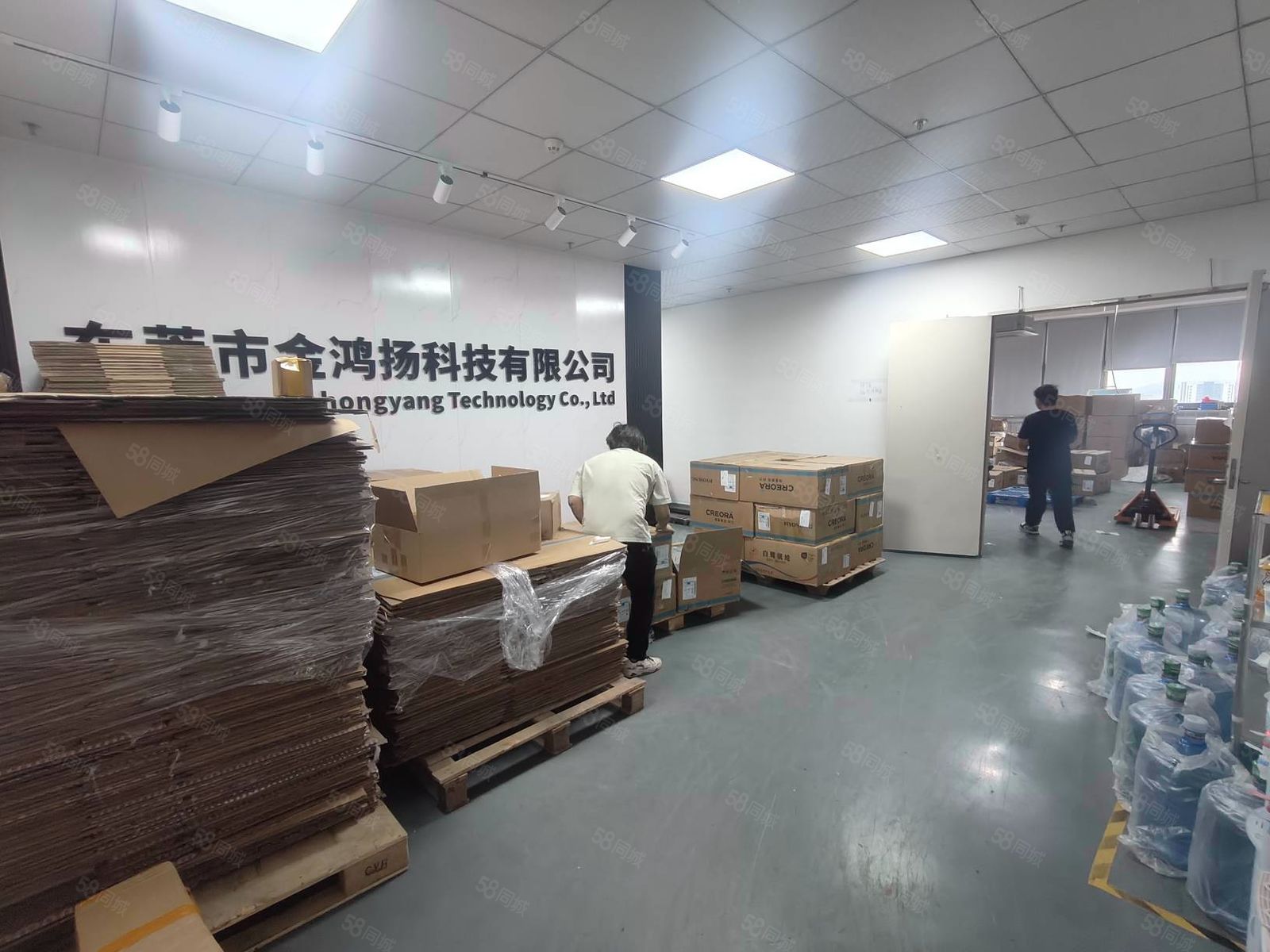 (出租) 塘厦田心新出二楼1480平方带办公室带无尘车间厂房出租