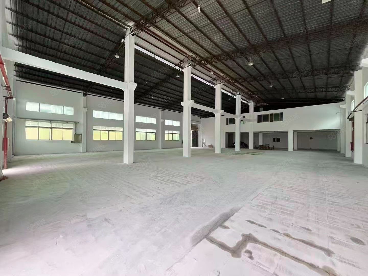 (出租) 实量尺寸!塘厦原房东钢构小独院1300平空地大宿舍少不限行业