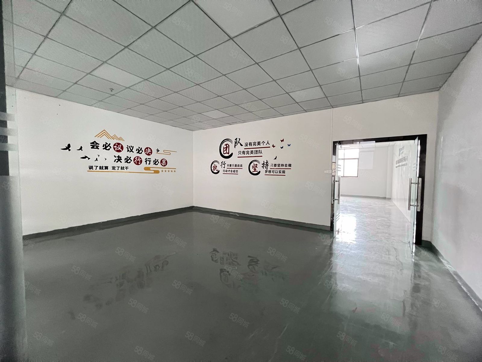 (出租) 0公摊!塘厦高速口原房东全新装修厂房仓库出租,形象好水电全