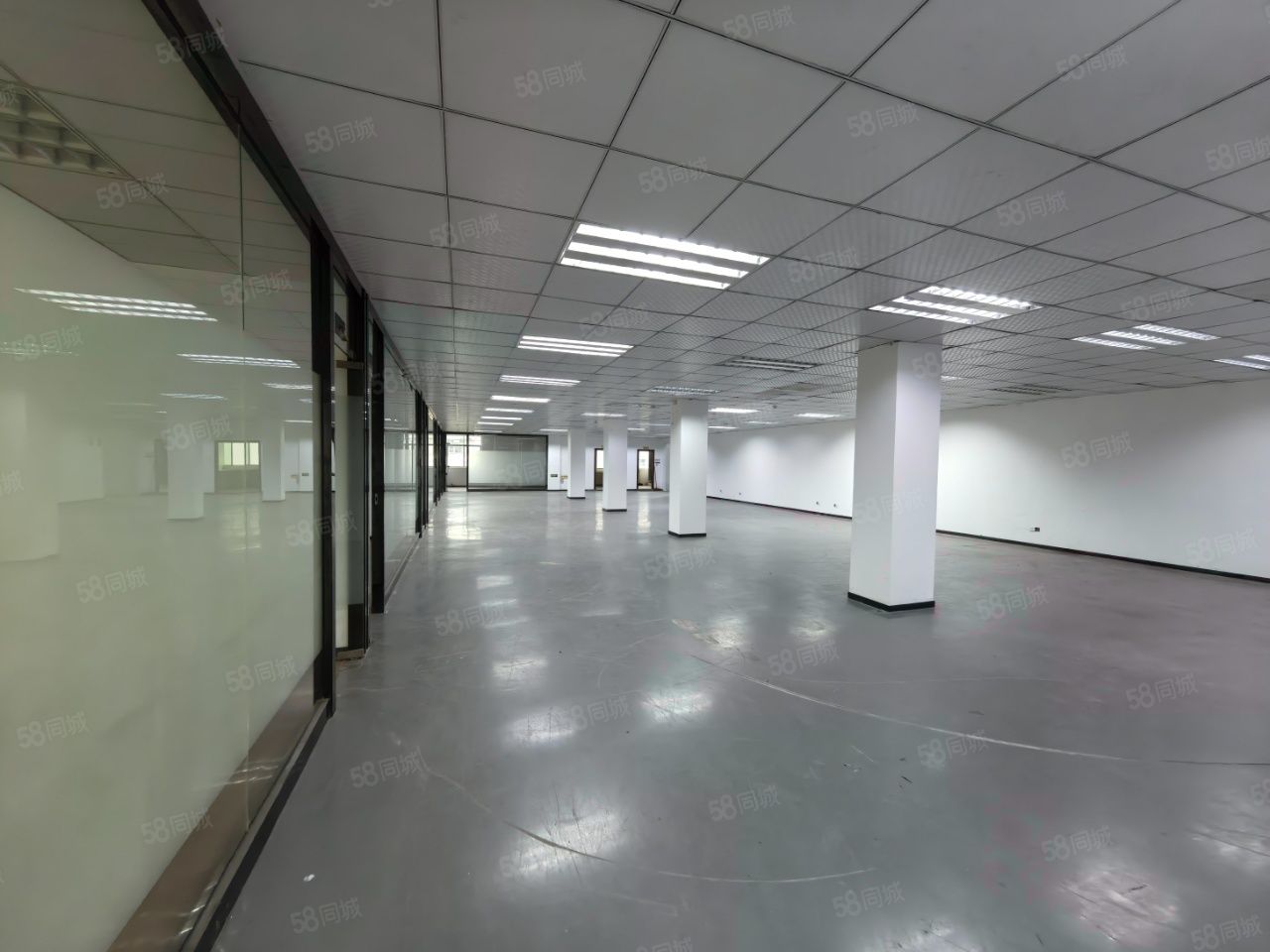 (出租) 塘厦蛟乙塘新出楼上2500平,可以分租一半现成办公室