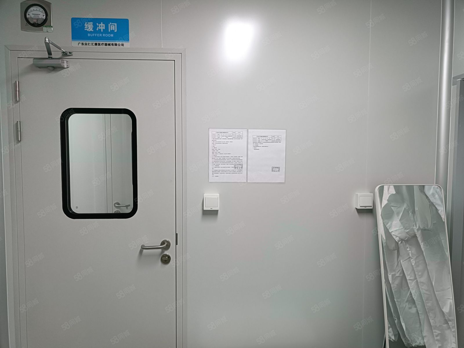 (出租) 潼湖2000平方原房东万级无尘车间厂房招租精装修办公室无杂费
