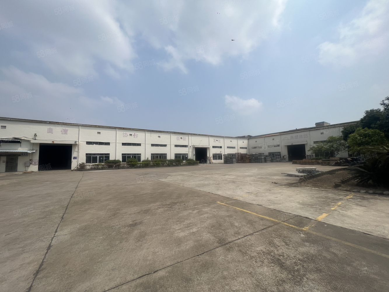 (出租) 惠州博罗厂房出租石湾园洲龙溪独门独院空地1万方带现成行车