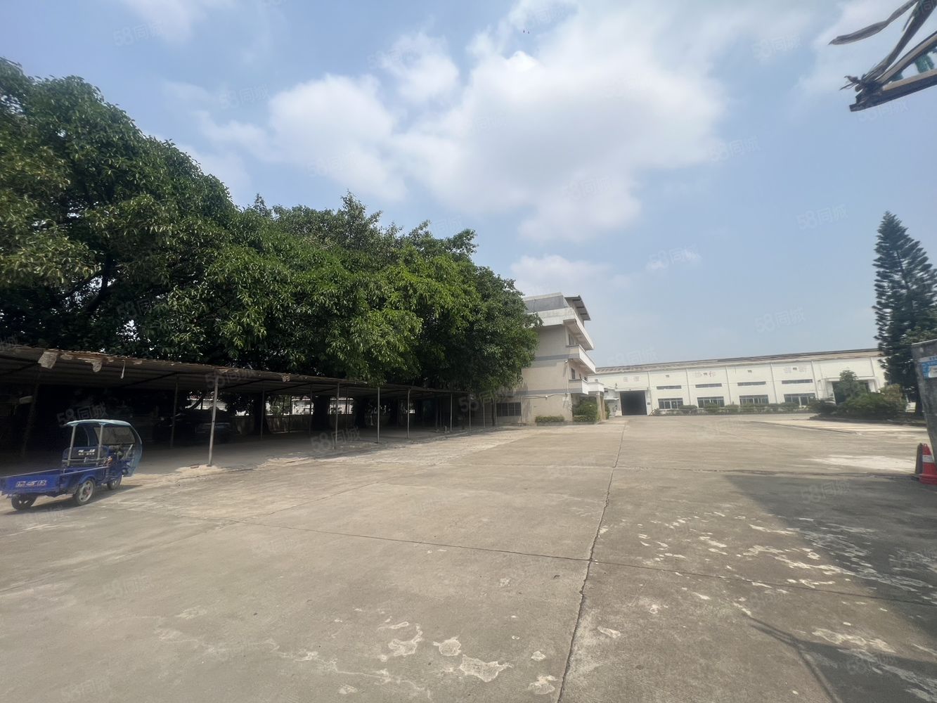 (出租) 惠州博罗厂房出租石湾园洲龙溪独门独院空地1万方带现成行车