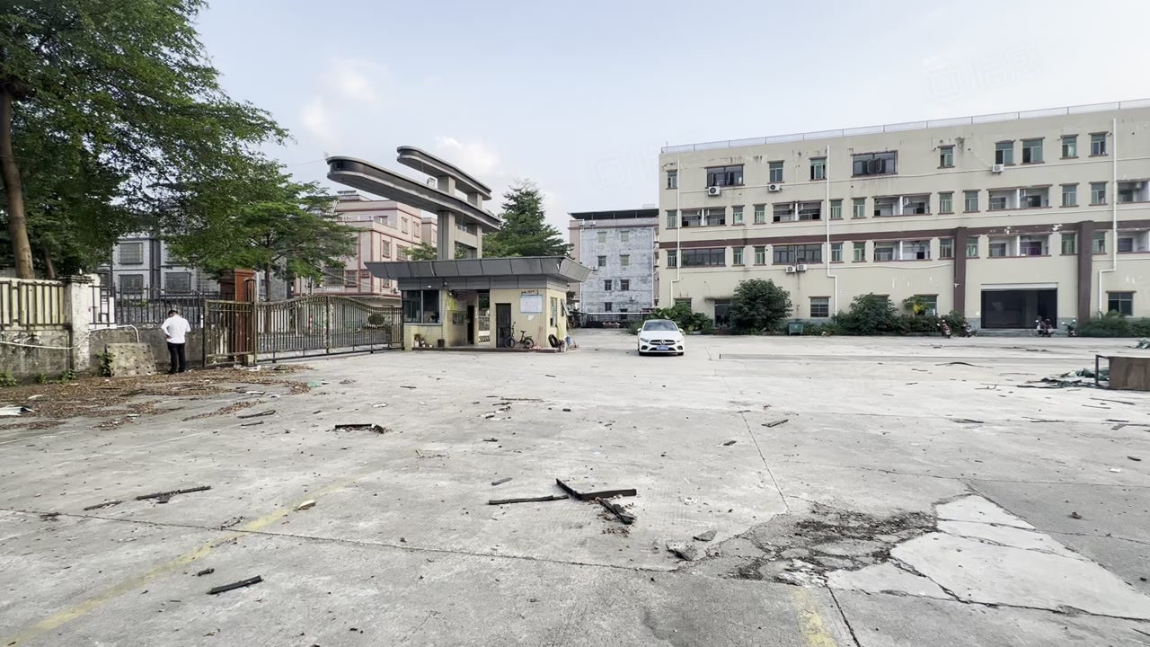 (出租) 园洲9米滴水红本单一层可分租空地大周边无居民行业不限