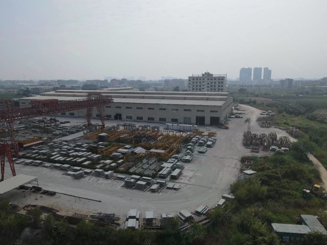 (出租) 博罗园洲重工业厂房低价出租，仓库独门独院地皮分租