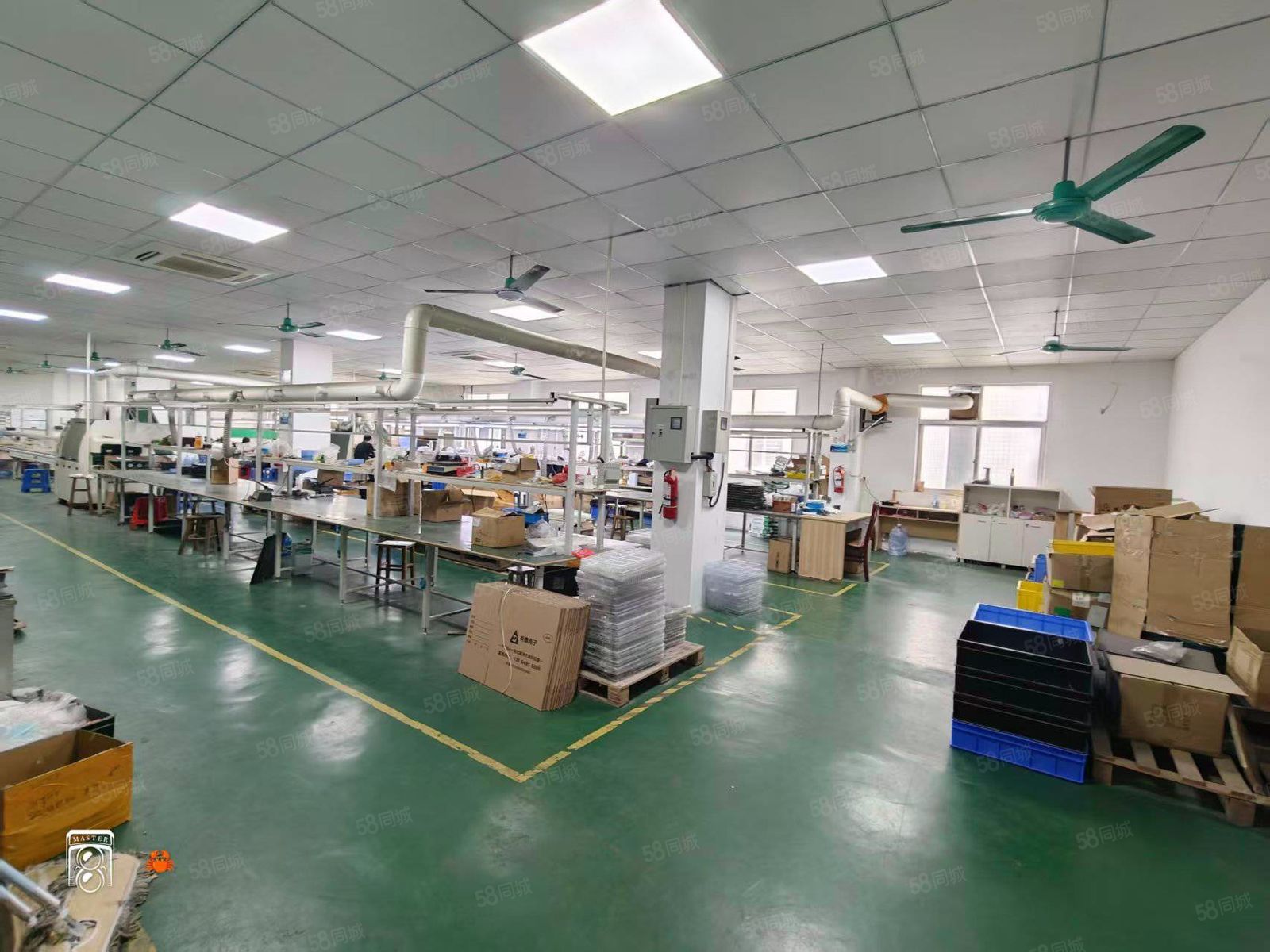 (出租) 长安街口新出楼上带前台办公室三楼1180平厂房出租