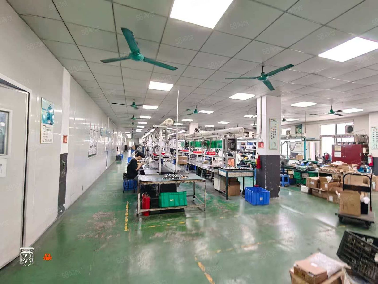 (出租) 长安街口新出楼上带前台办公室三楼1180平厂房出租
