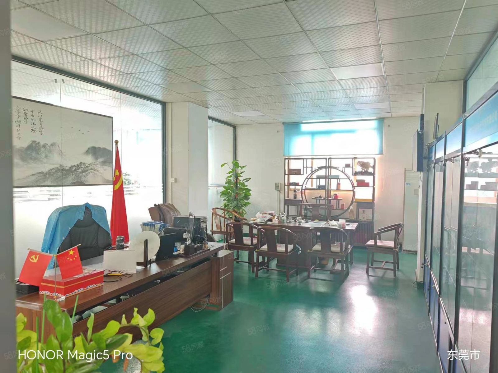 (出租) 长安沿江高速附近楼上精装修930平整层厂房出租