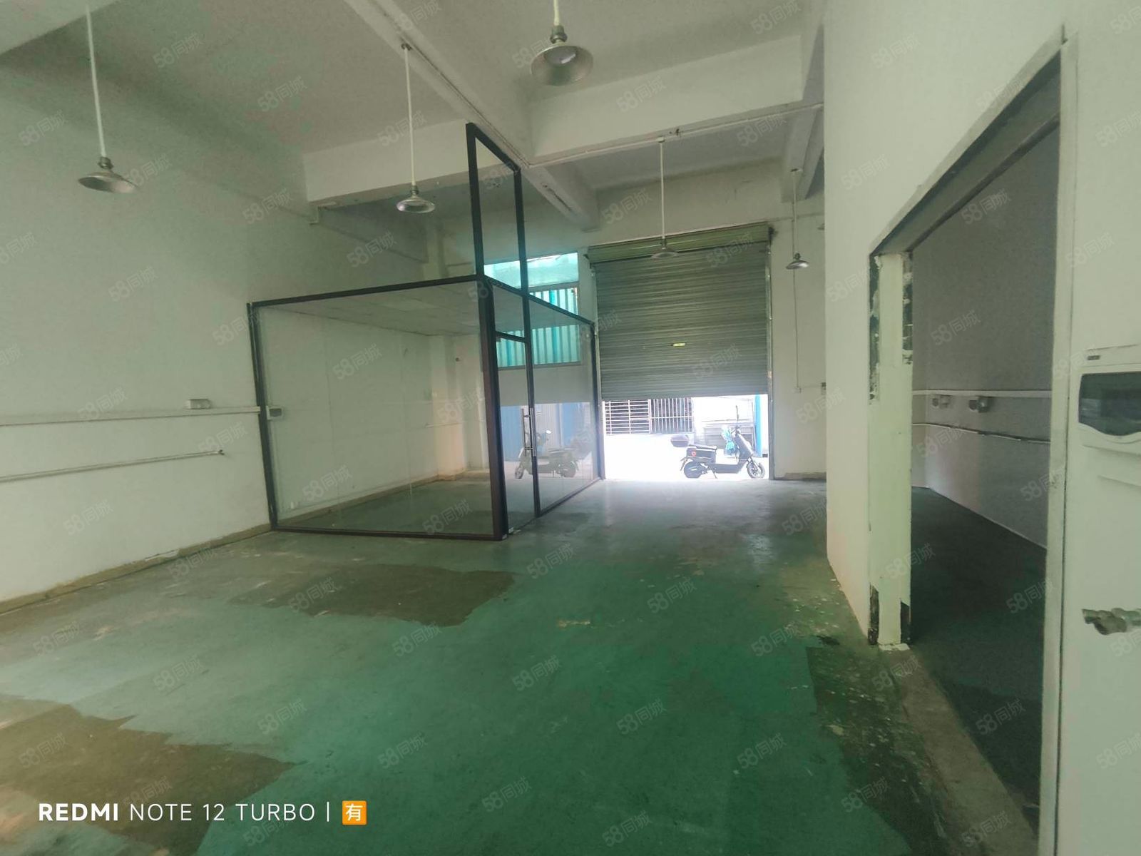 (出租) 长安中南广场附近单一层100平厂房出租,现成装修,水电齐全