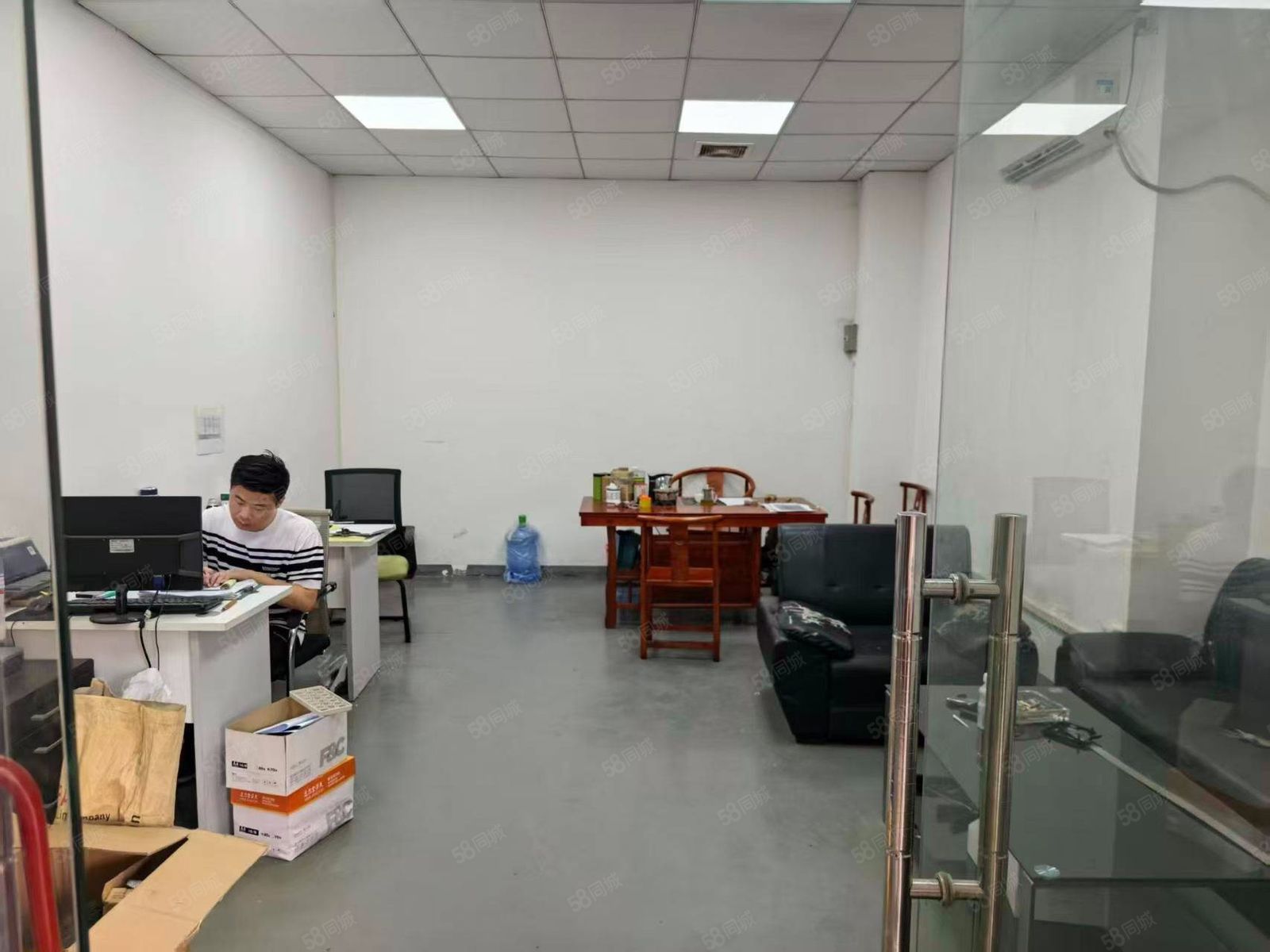 (出租) 长安花园附近1楼520平方带行车前台办公室模具房层高5米