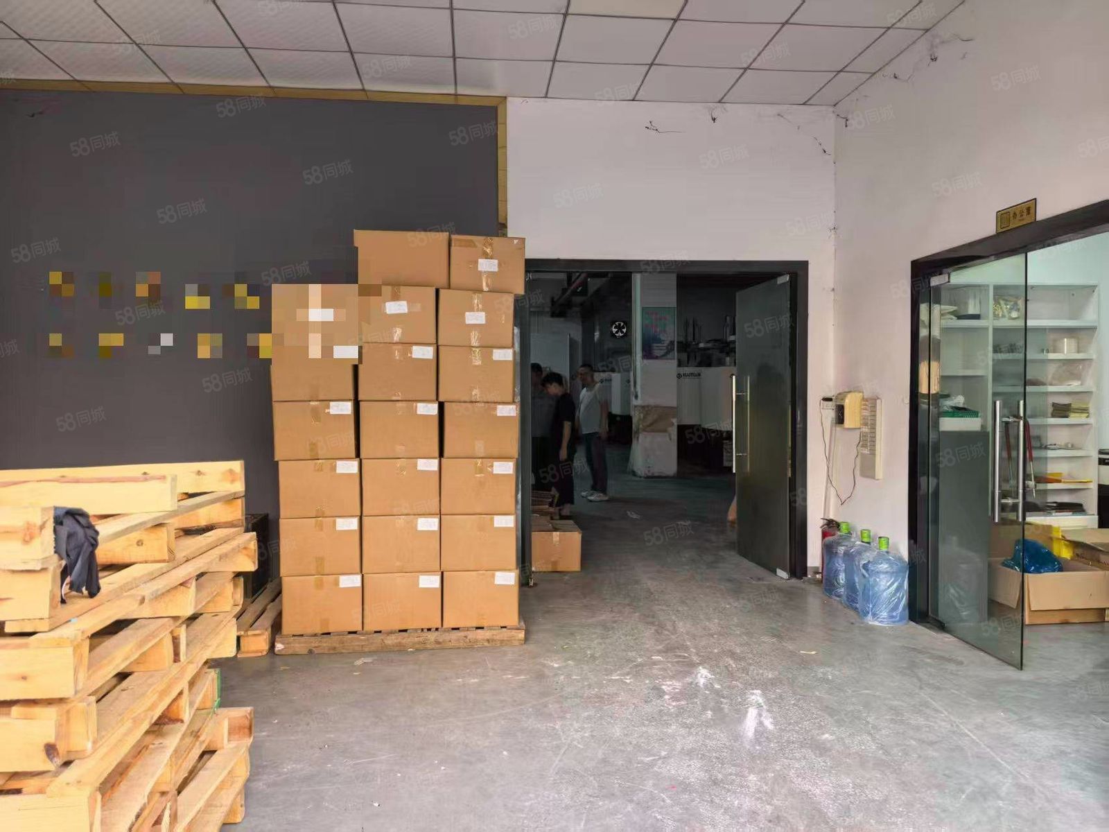 (出租) 长安花园附近1楼520平方带行车前台办公室模具房层高5米