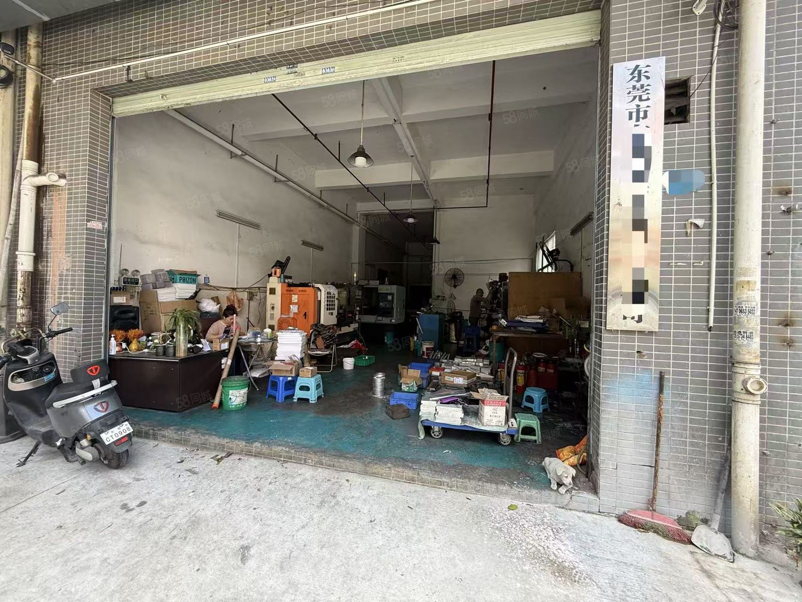 (出租) 长安涌头一楼135平独院厂房出租，临街，水电齐全，停车位充足