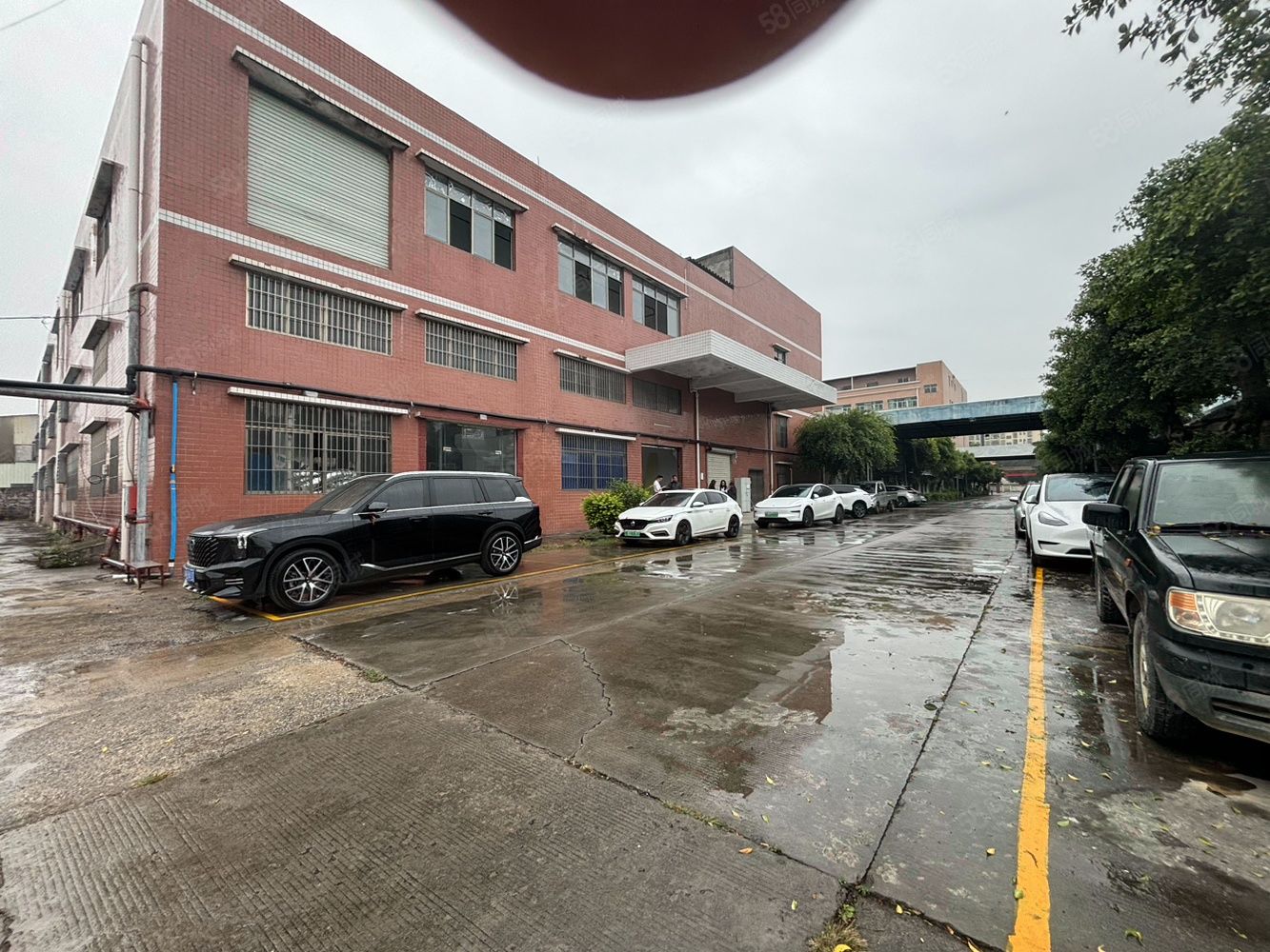 (出租) 镇隆205国道边标准一楼1700平厂房带牛角实际面积出租可分