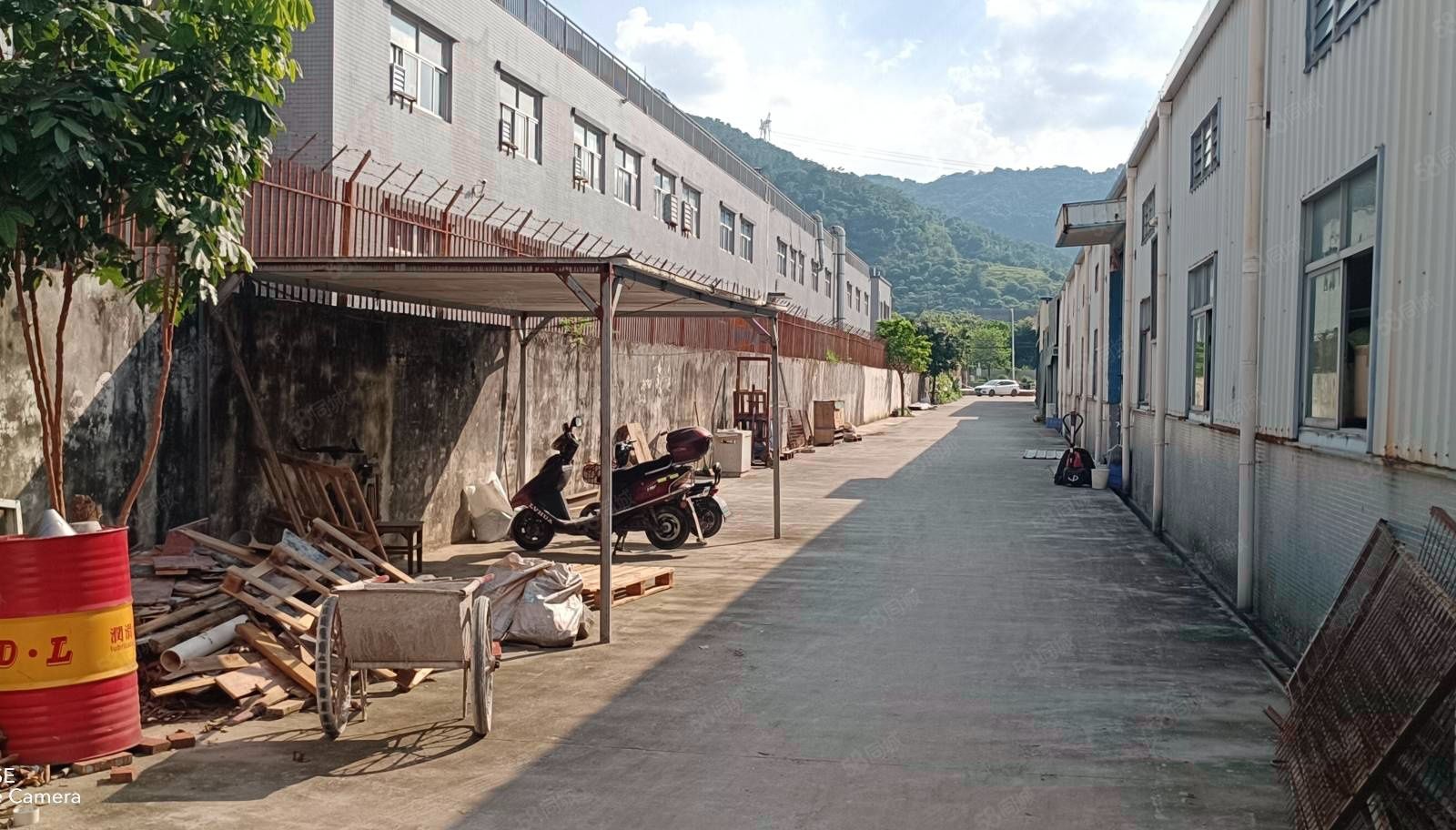 (出租) （用电越大越好）惠阳镇隆新出靠山边单一层厂房500平出租