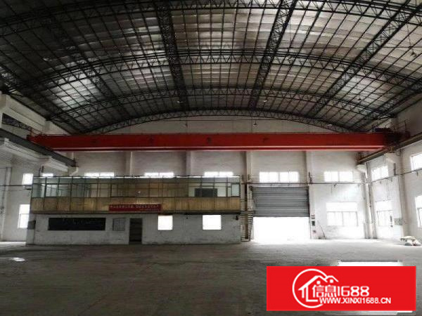 大良单一层2300平米带天车带办公厂房招租